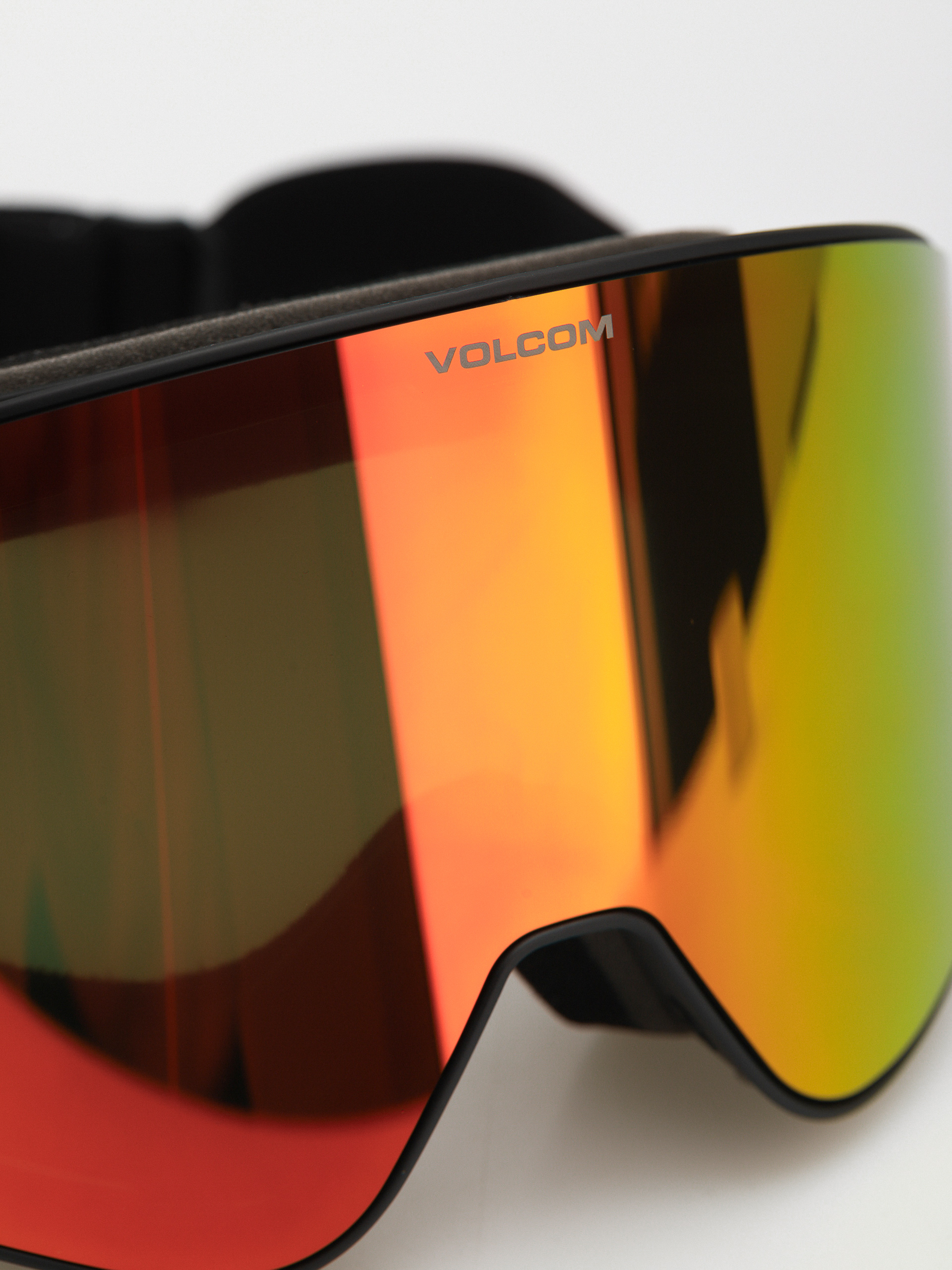 Volcom Odyssey Snowboard szemüveg (matte black/red chrome+bl yellow)