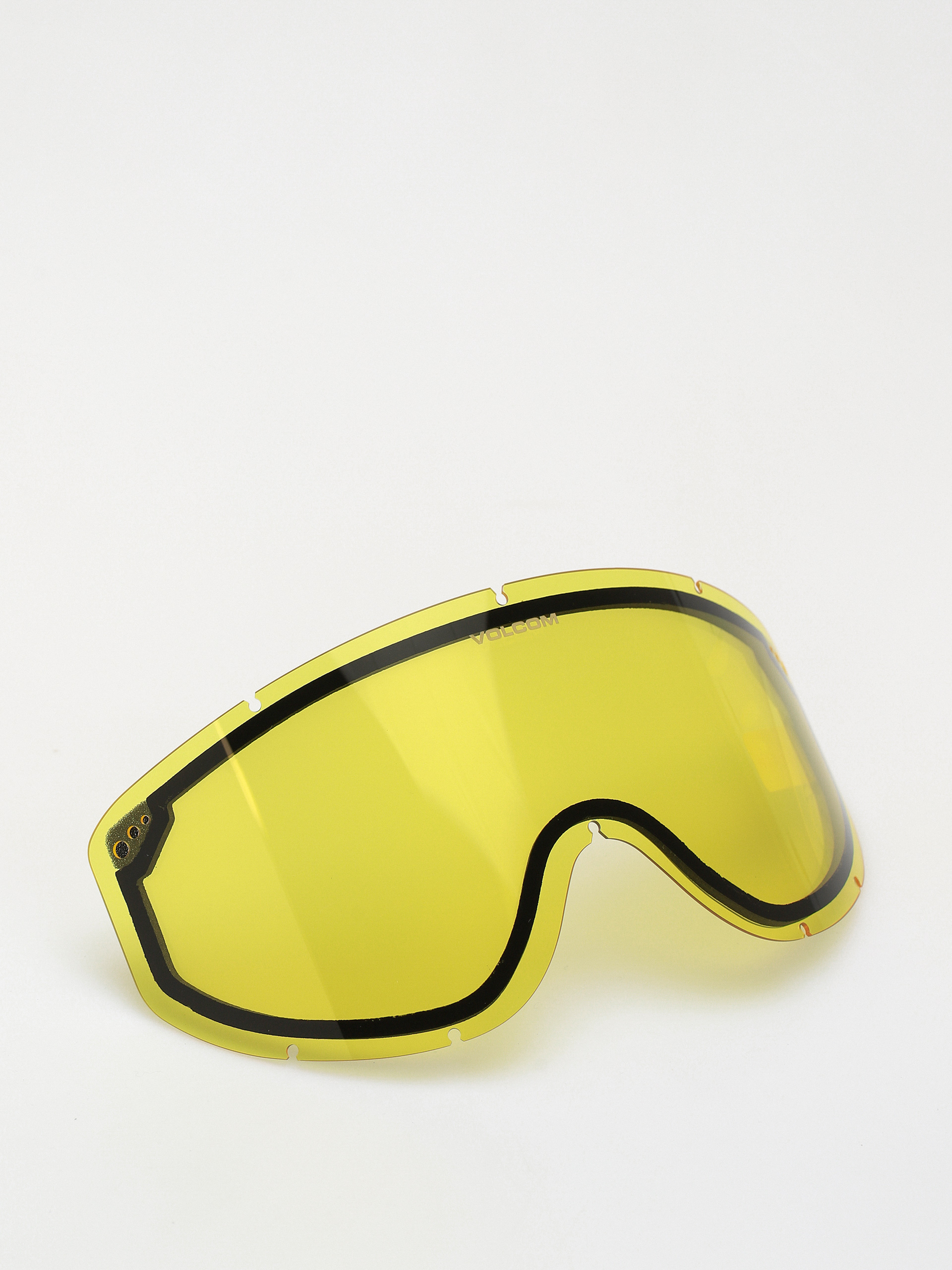 Volcom Footprints Snowboard szemüveg (matte black stone/red chrome+bl yellow)
