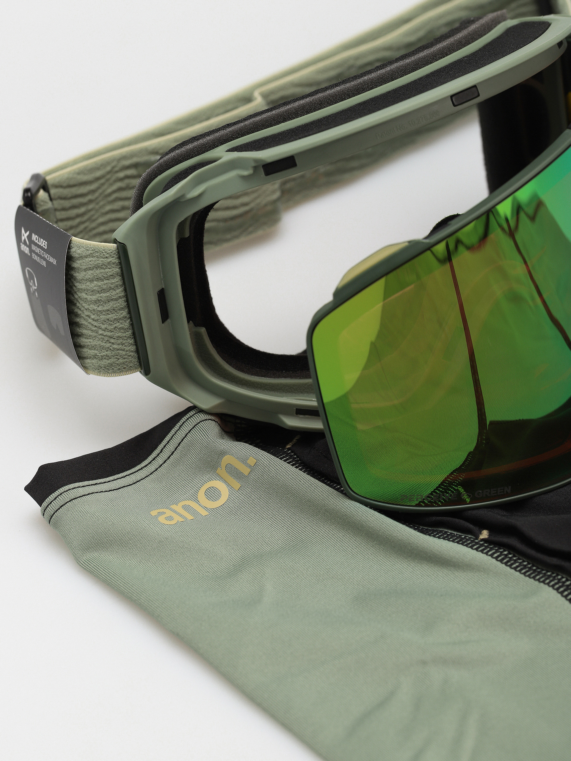 Anon M4 Cylindrical MFI Snowboard szemüveg (hedge/perceive variable green/cloudy pink)