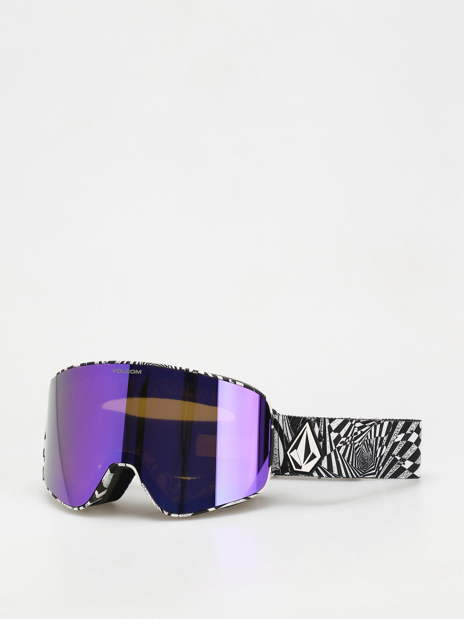 Volcom Odyssey Snowboard szemüveg (op art/purple/purple chrome+bl yellow)