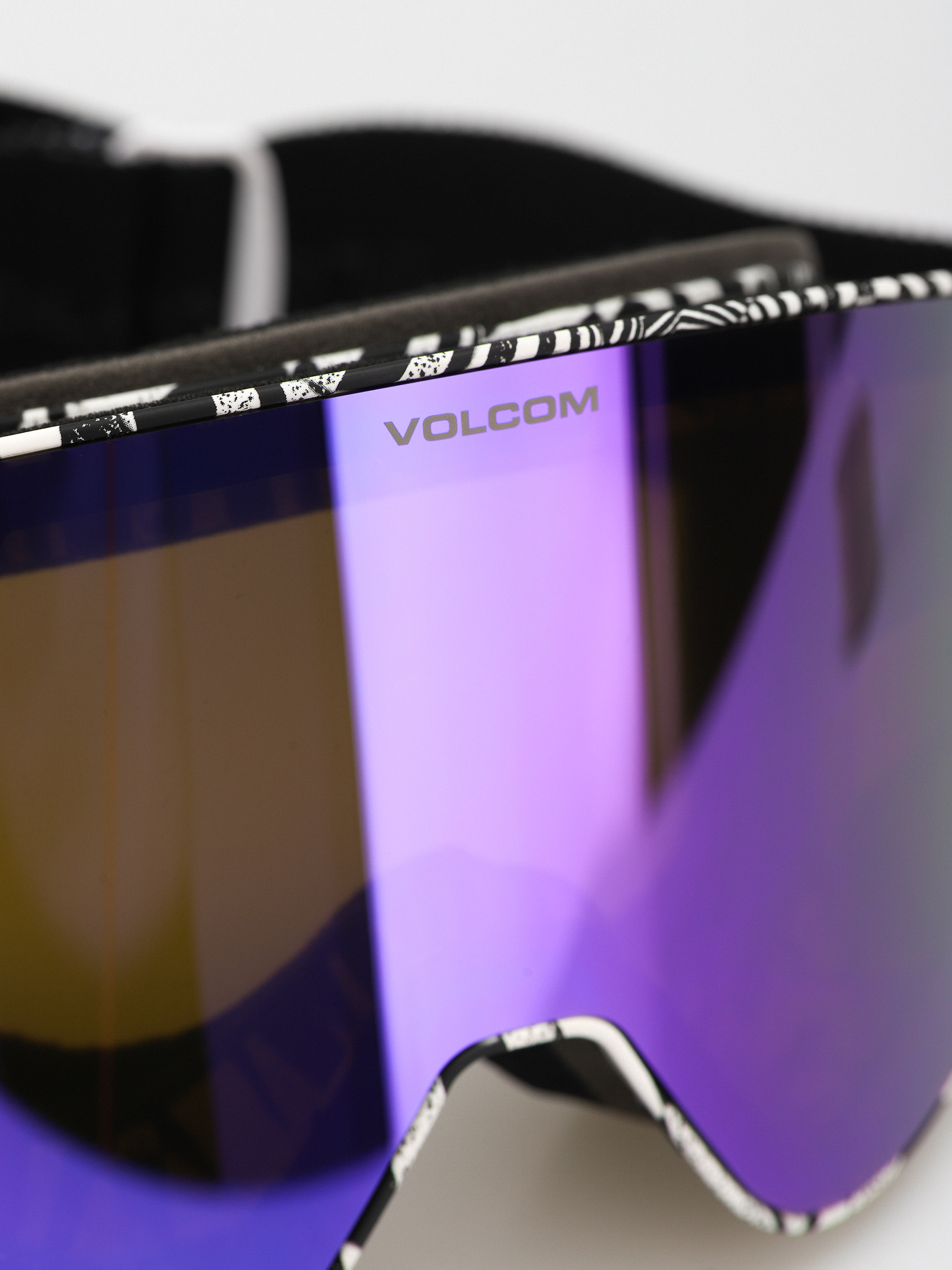 Volcom Odyssey Snowboard szemüveg (op art/purple/purple chrome+bl yellow)