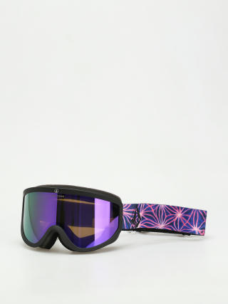 Volcom Footprints Snowboard szemüveg (mike ravelson/purple chrome+bl yellow)