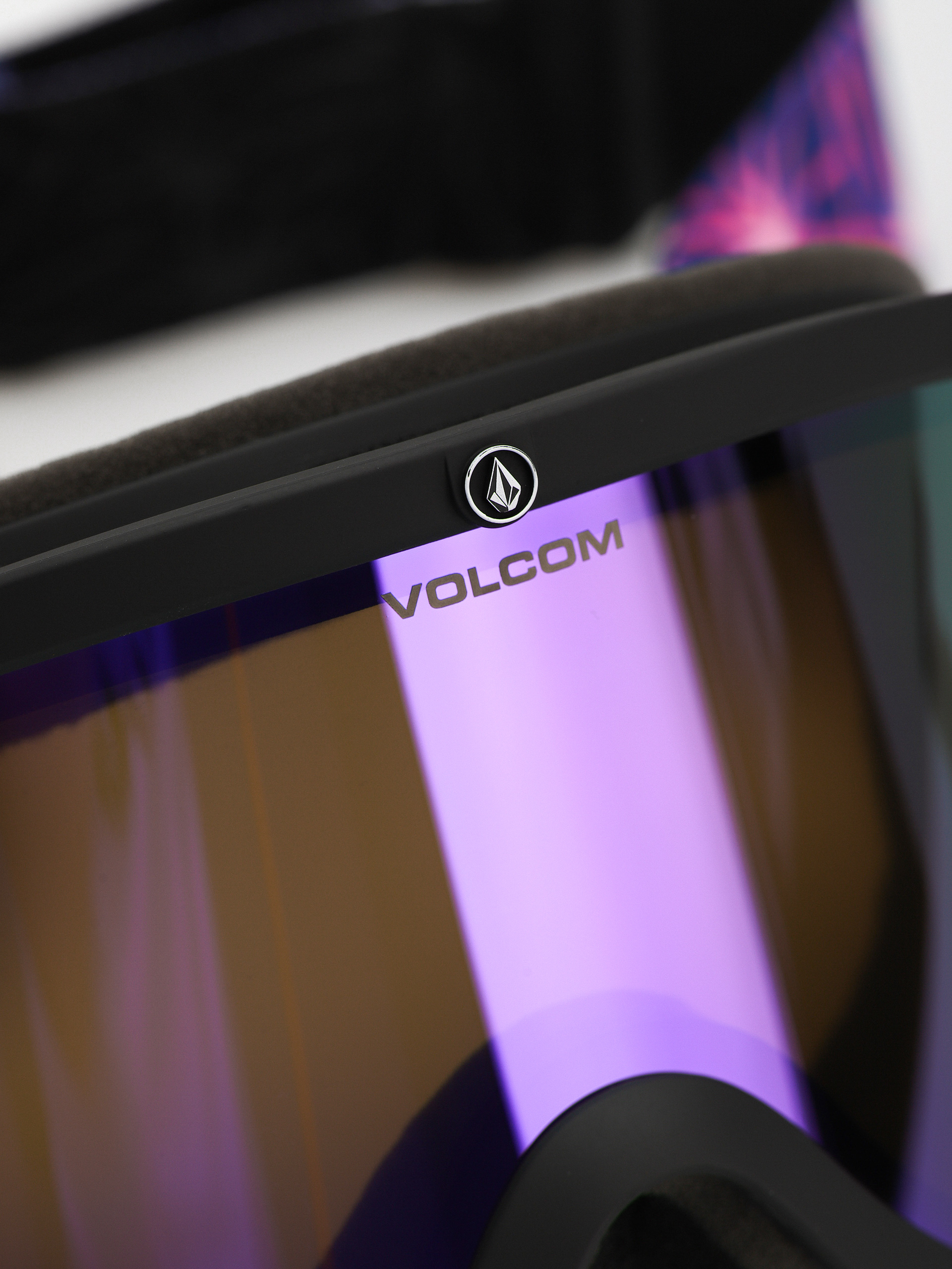 Volcom Footprints Snowboard szemüveg (mike ravelson/purple chrome+bl yellow)