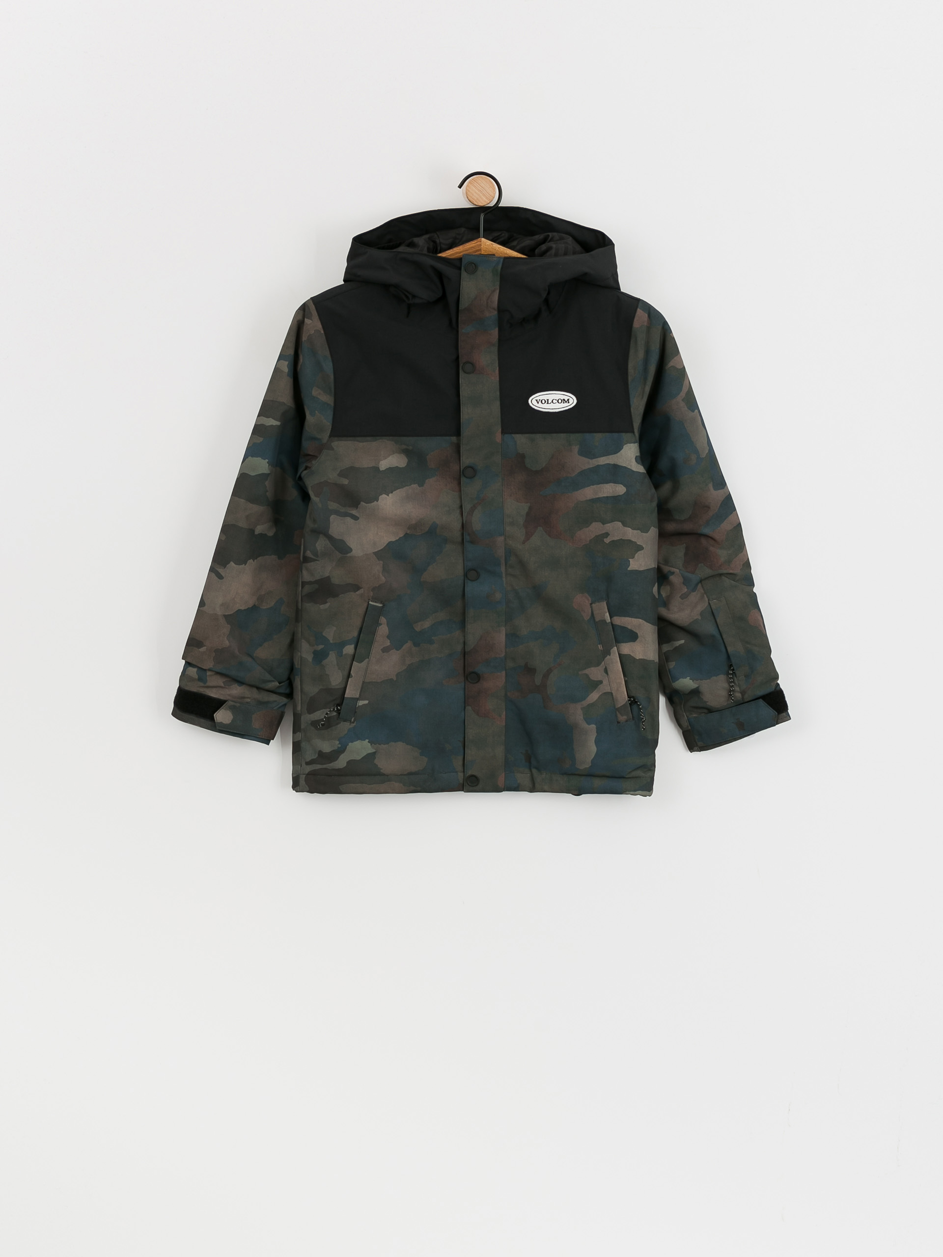 Volcom Stone.91 Ins JR Snowboard dzseki (cloudwash camo)