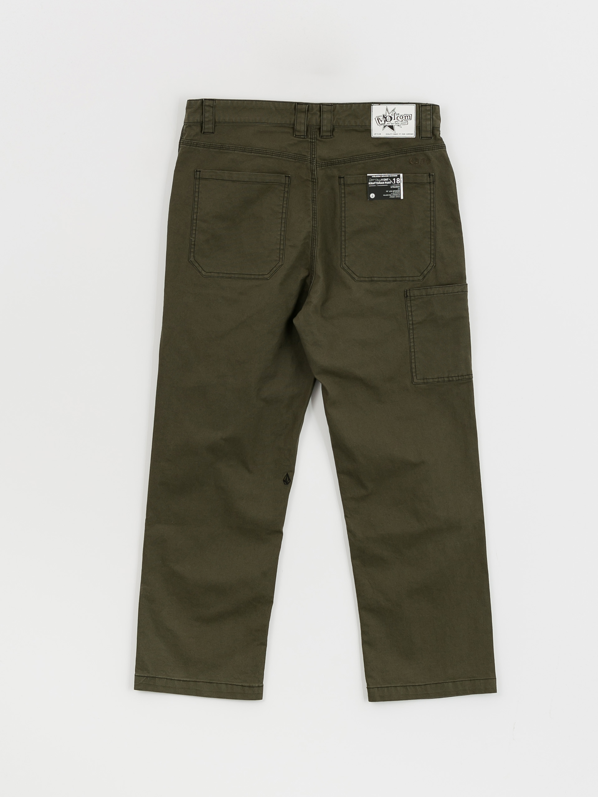Volcom V Ent Fat Tony Kraftsman Kisnadrág (squadron green)