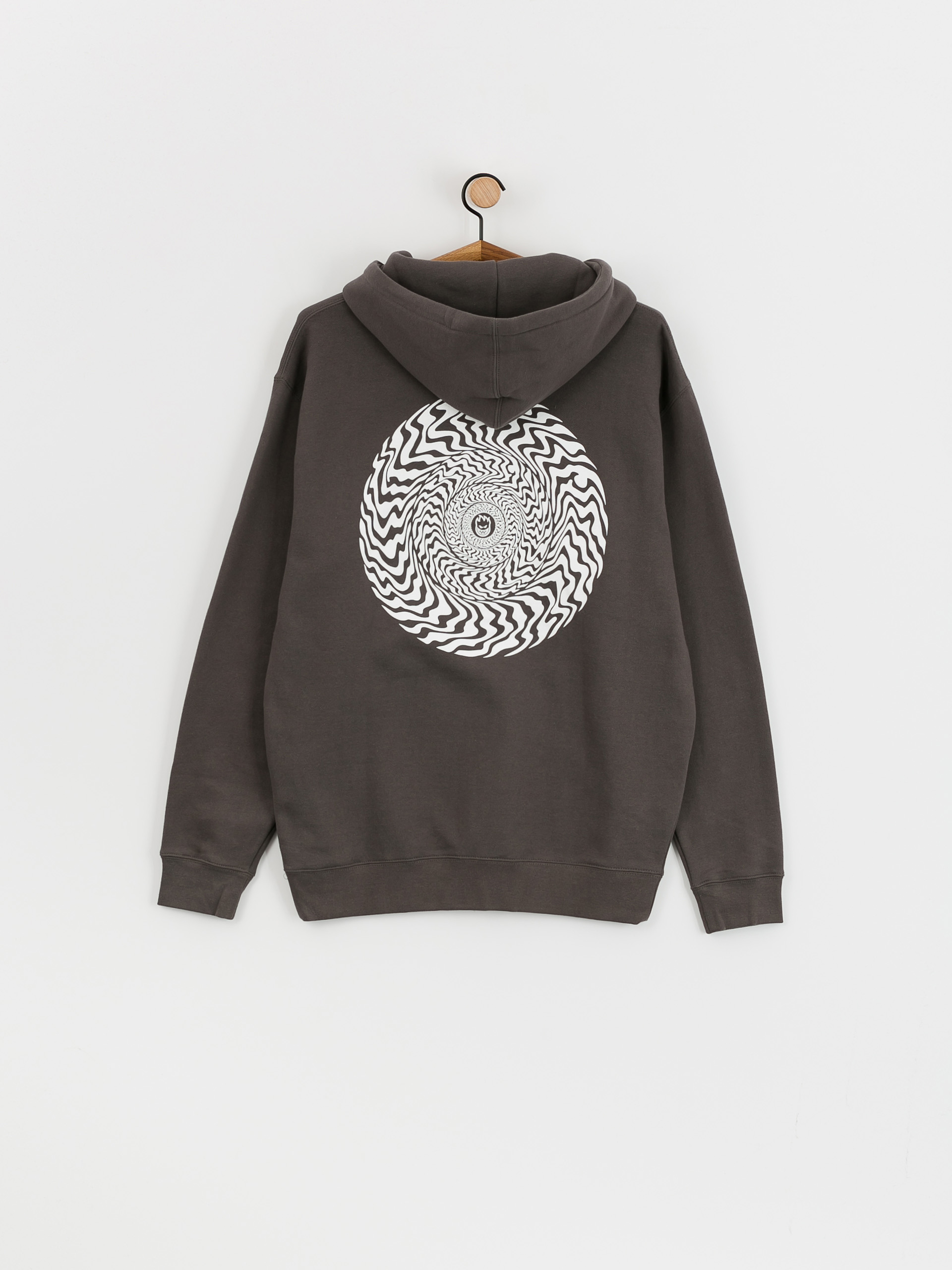 Spitfire Swrld Cls HD Kapucnis pulóver (charcoal/white)