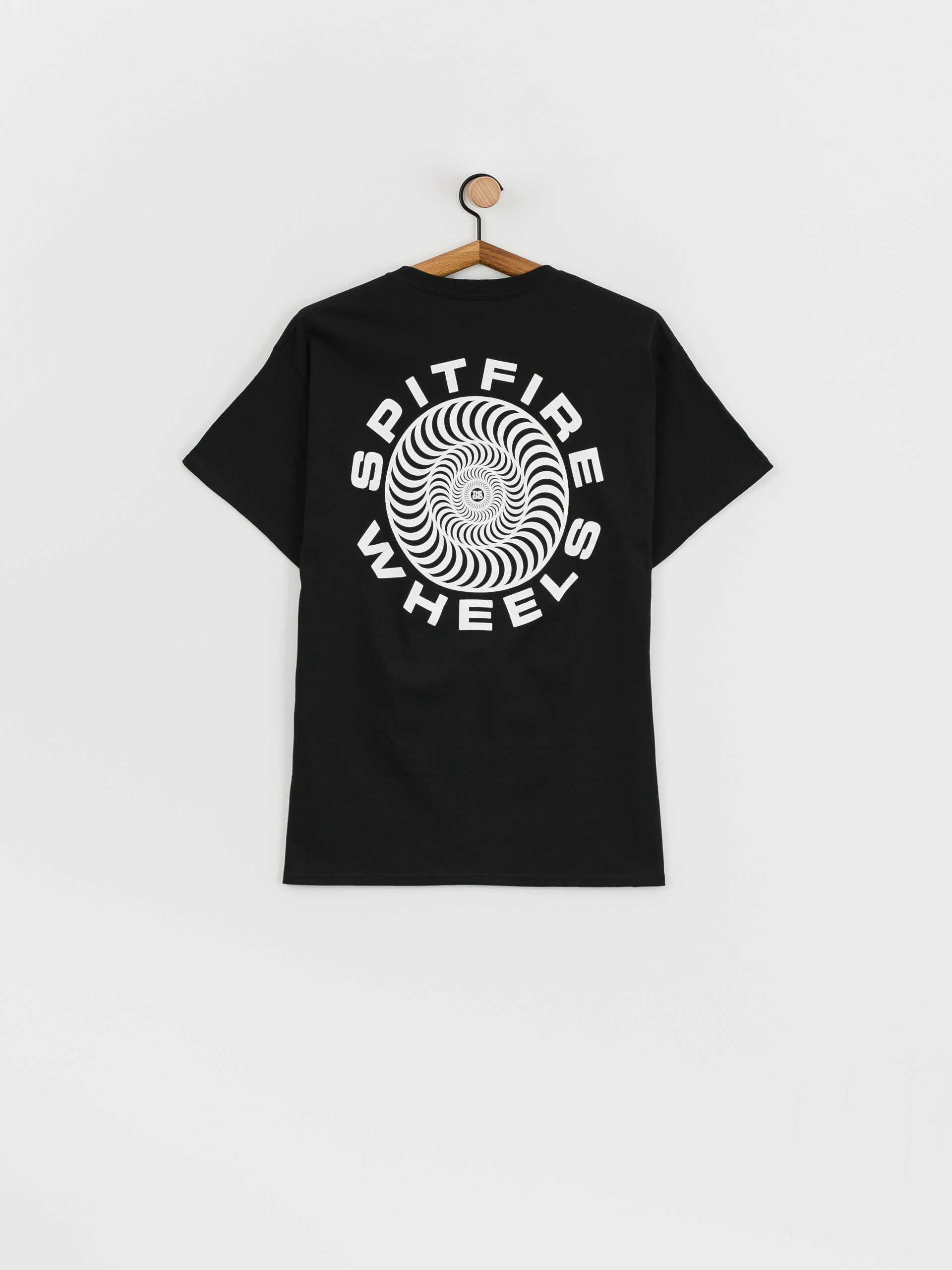 Spitfire Cls 87 Swrl Póló (black/white)