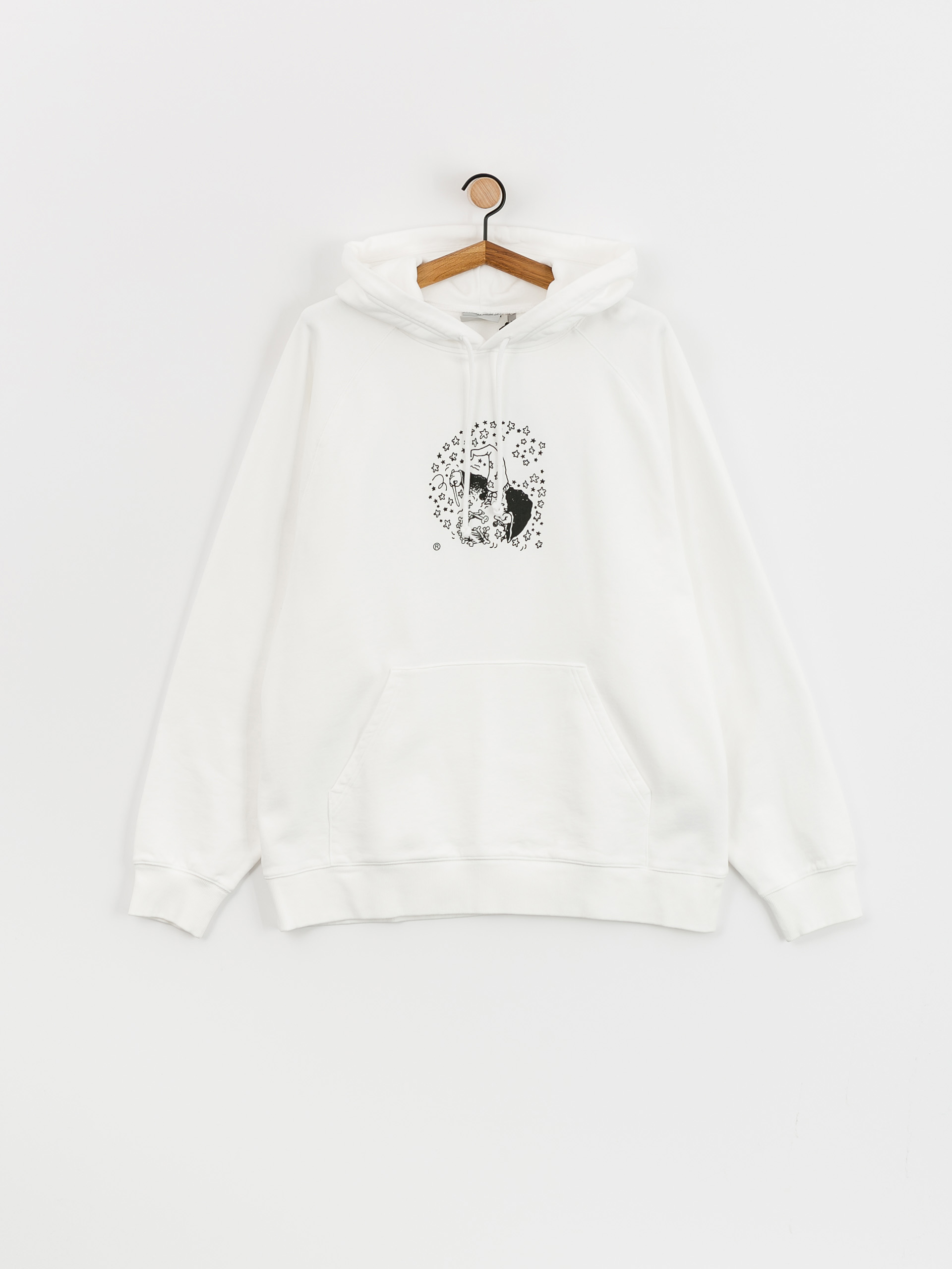 Carhartt WIP Hocus Pocus HD Kapucnis pulóver (white/black)