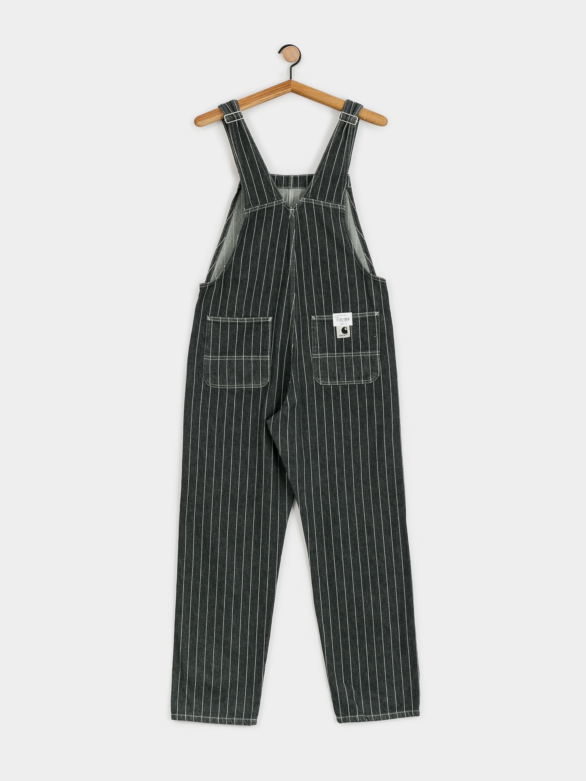 Carhartt WIP Orlean Bib Kisnadrág Wmn (orlean stripe/black/white)
