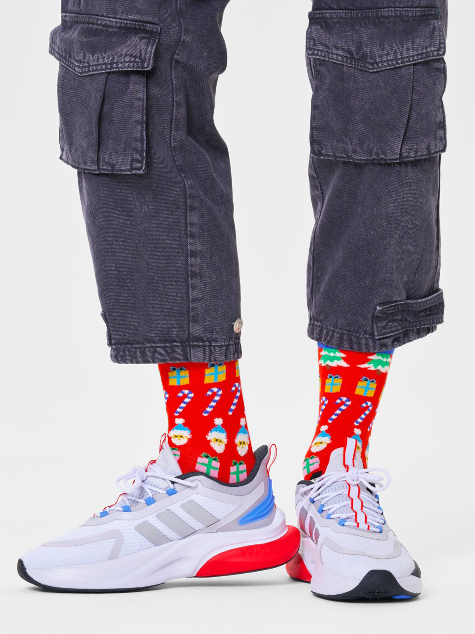 Happy Socks All I Want For Christmas Zokni (red)