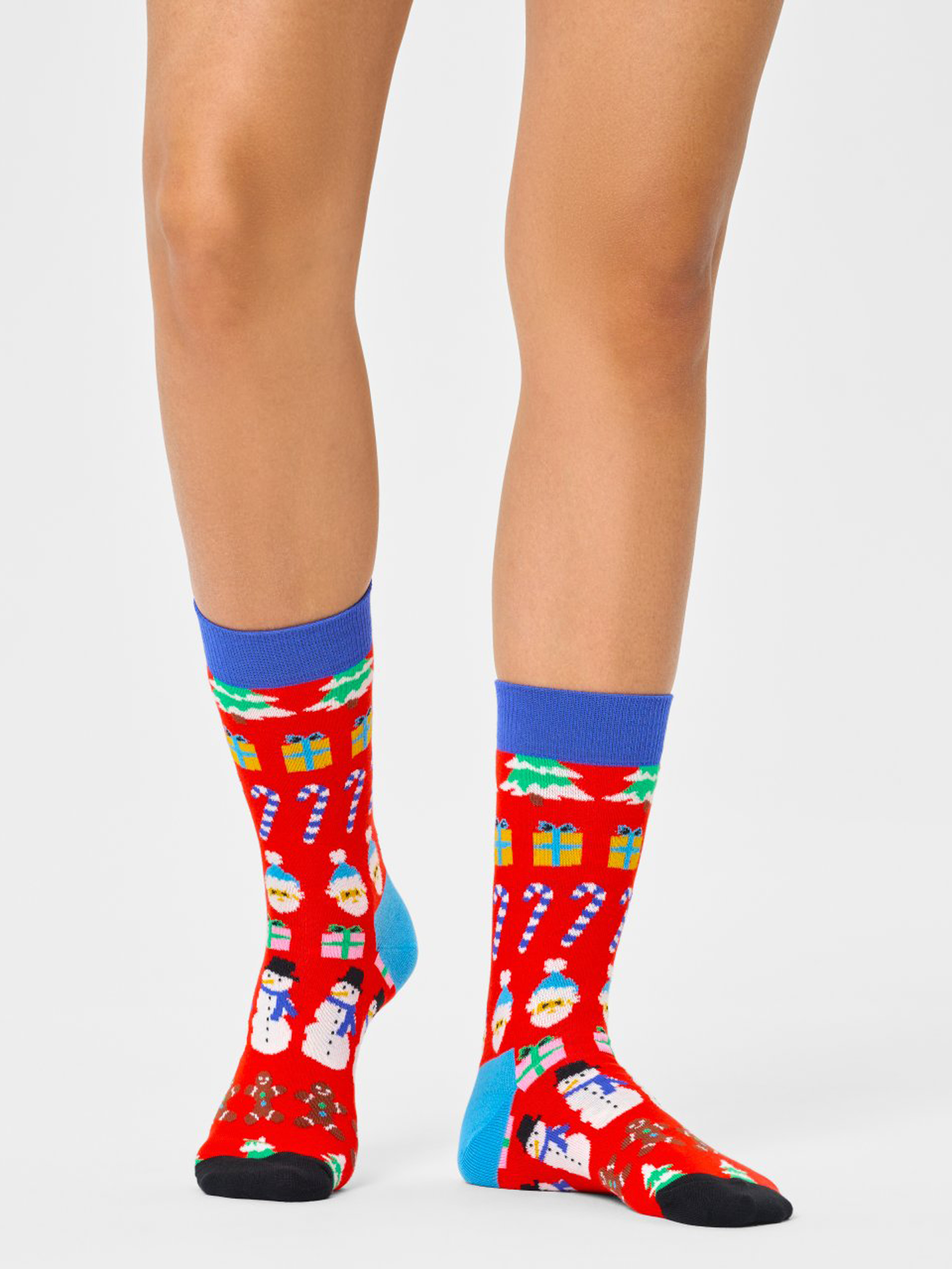 Happy Socks All I Want For Christmas Zokni (red)