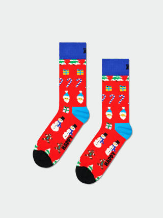 Happy Socks All I Want For Christmas Zokni (red)