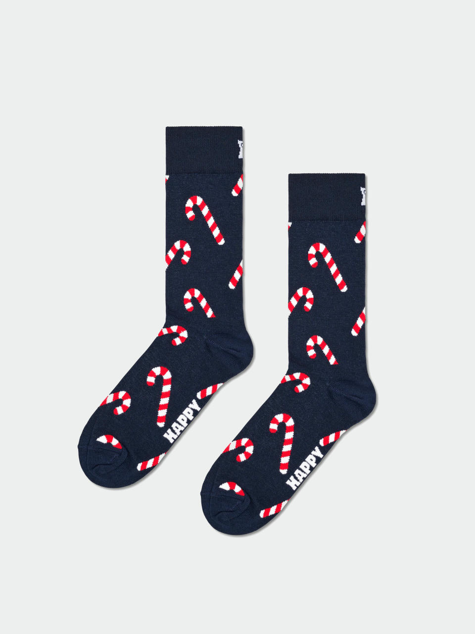 Happy Socks Candy Cane Zokni (navy)