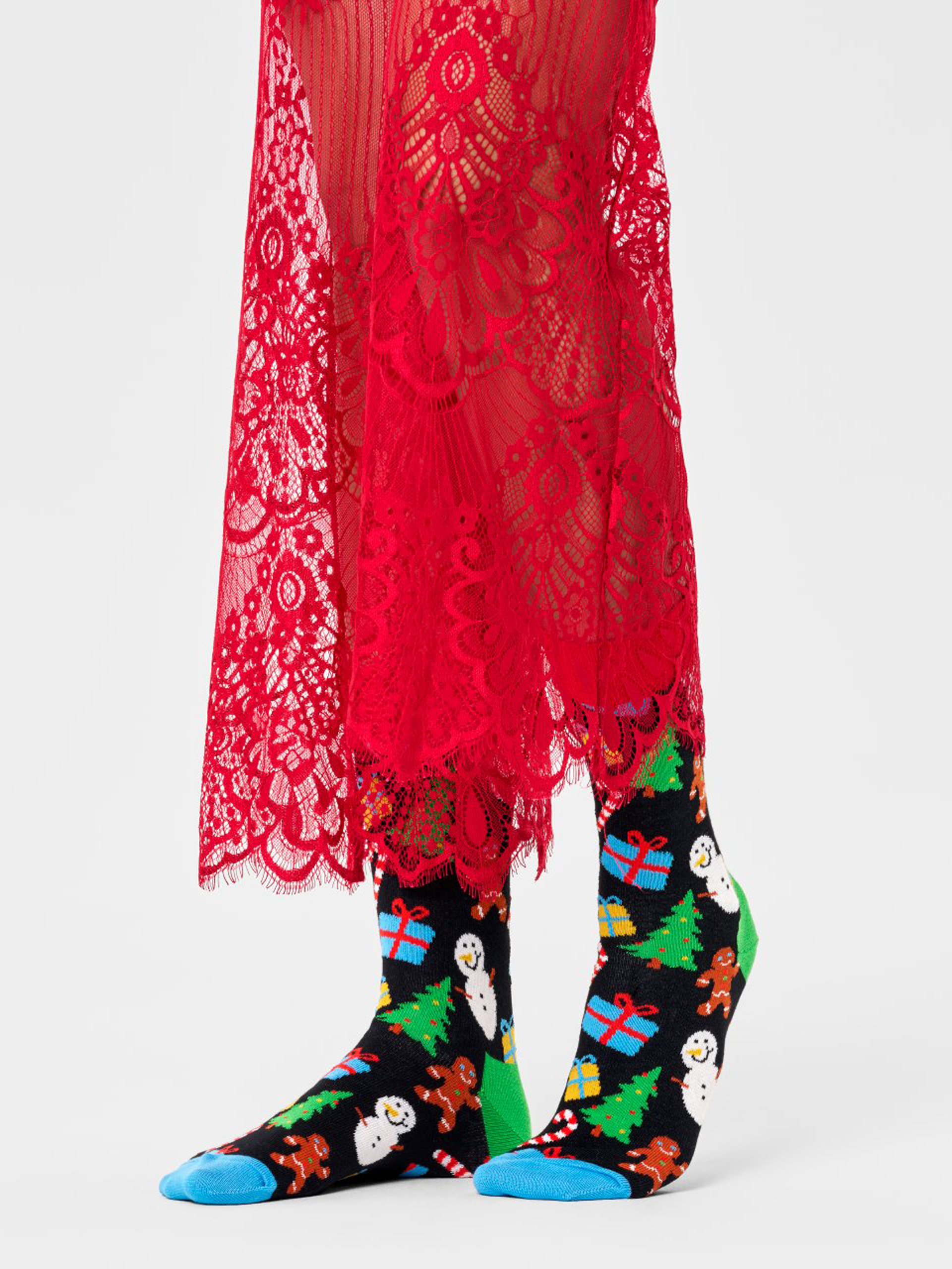 Happy Socks Bring It On Zokni (black)