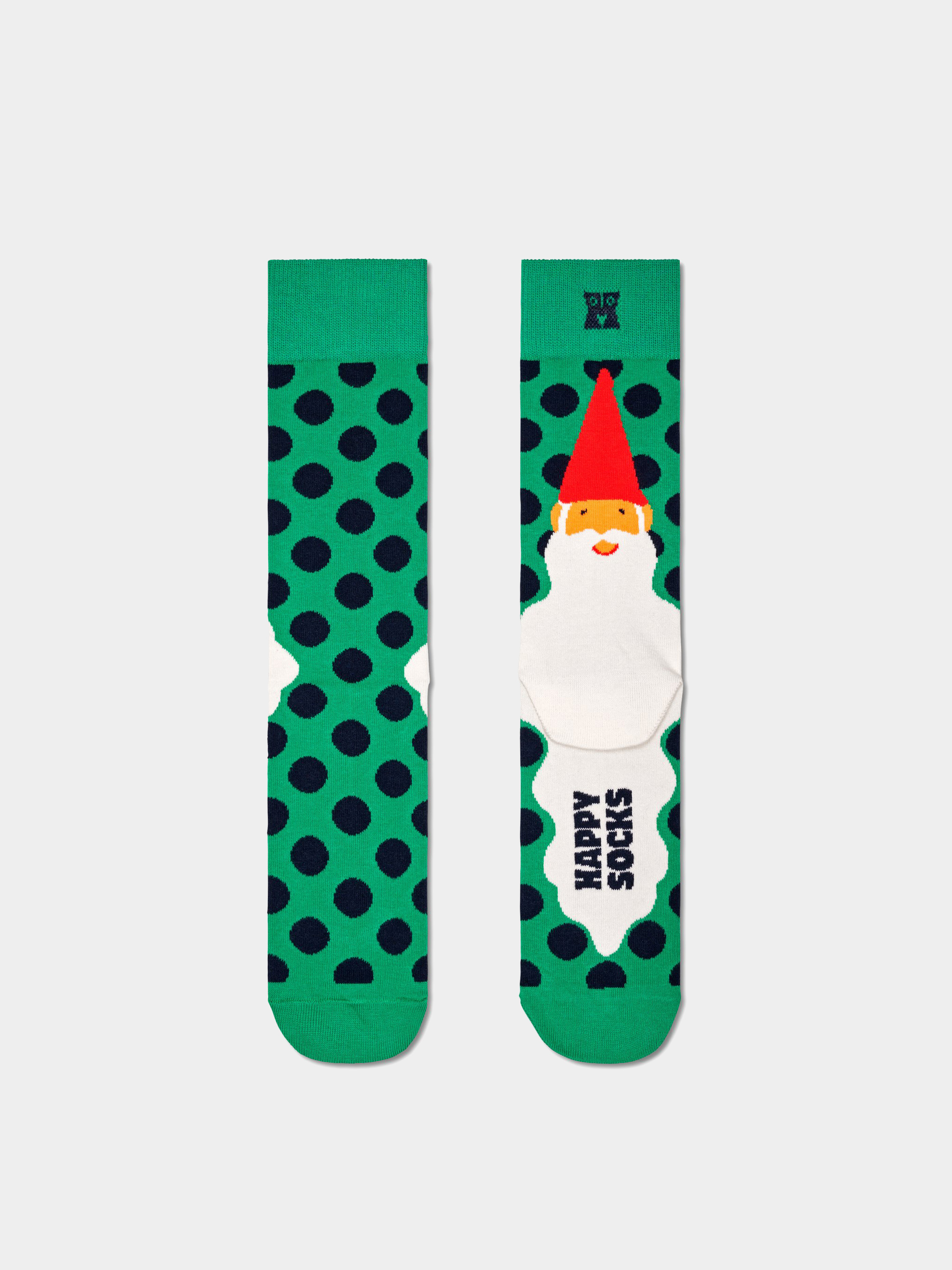 Happy Socks Santa's Beard Zokni (green)