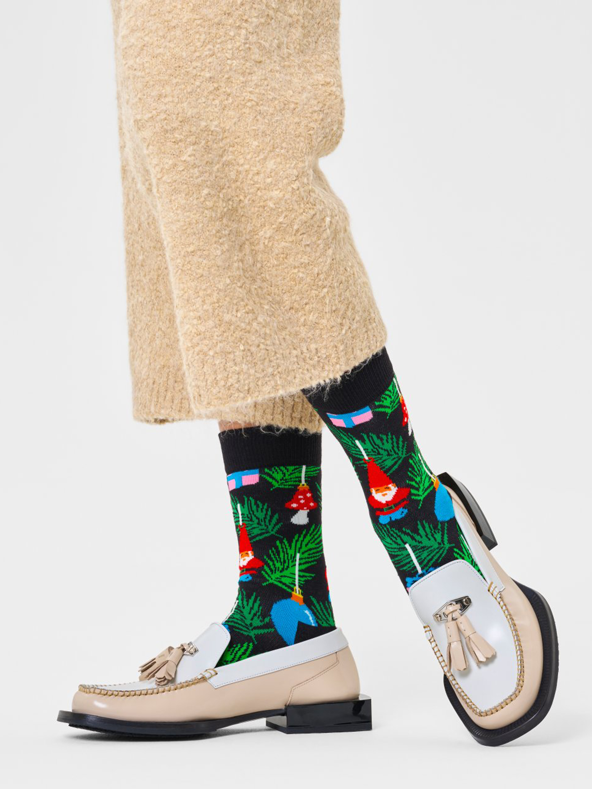 Happy Socks Christmas Tree Decoration Zokni (black)