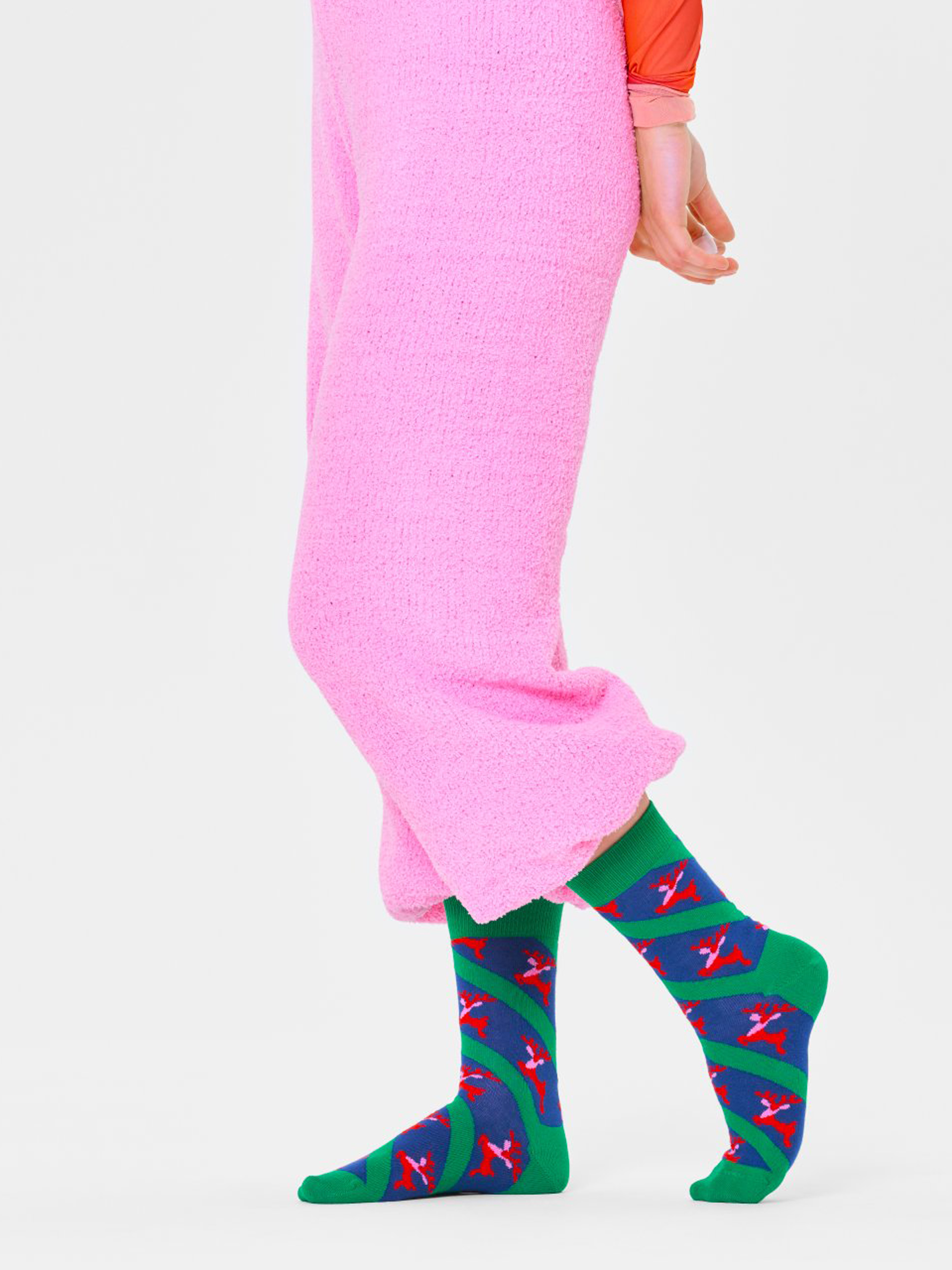 Happy Socks Reindeer Zokni (navy)