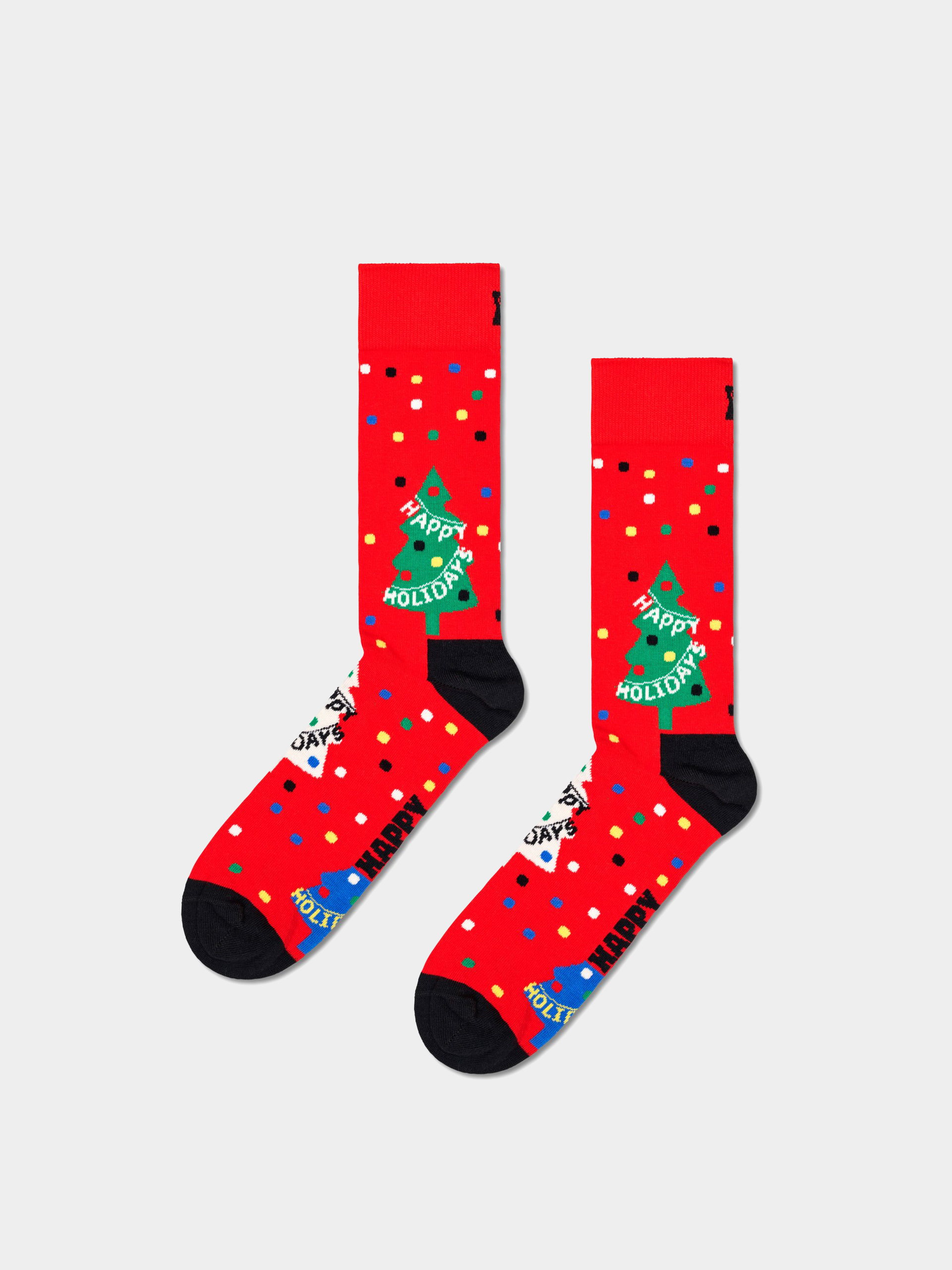 Happy Socks Happy Holidays Zokni (red)