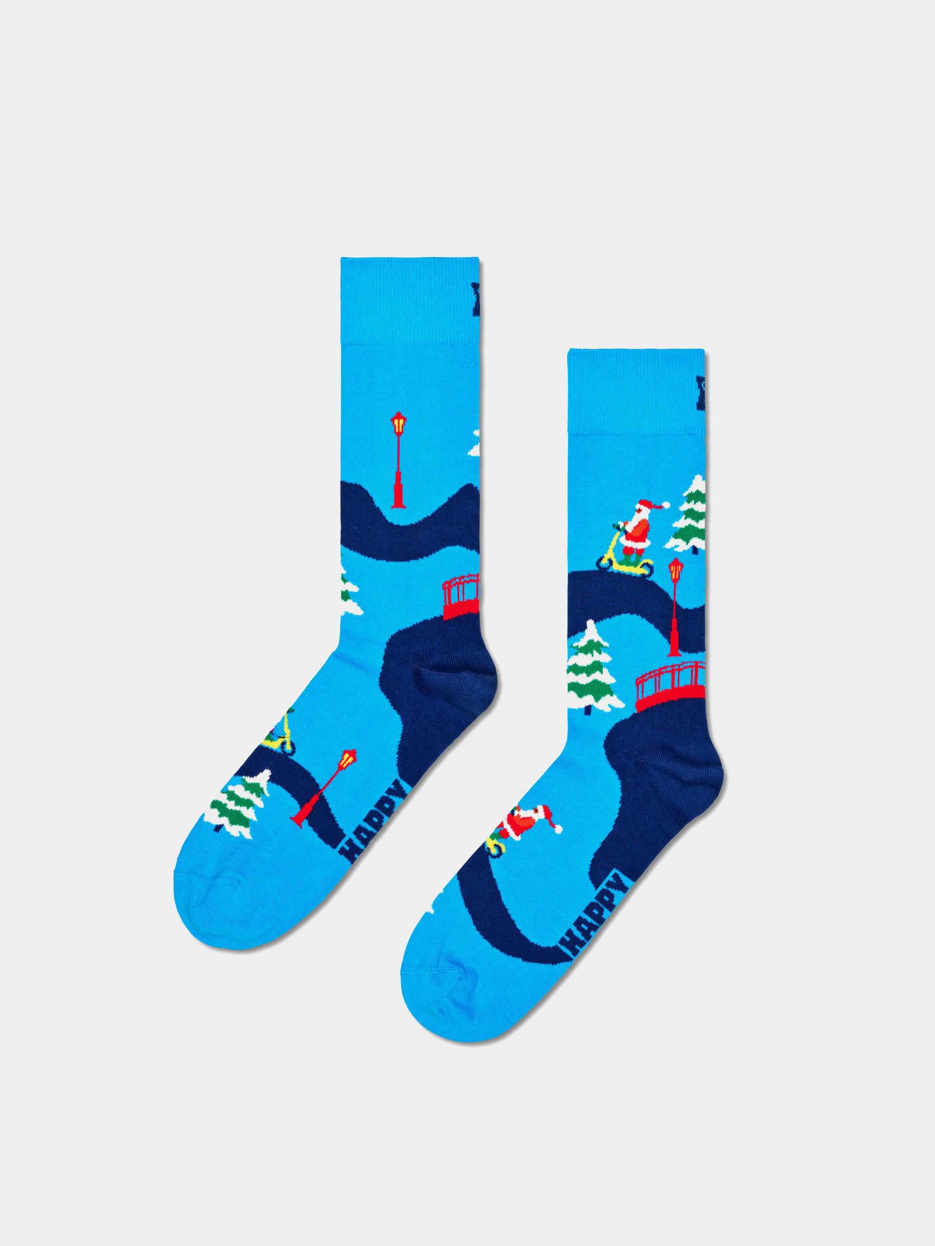 Happy Socks 4 Pack Santa's Workshops Gift Set Zokni (green)