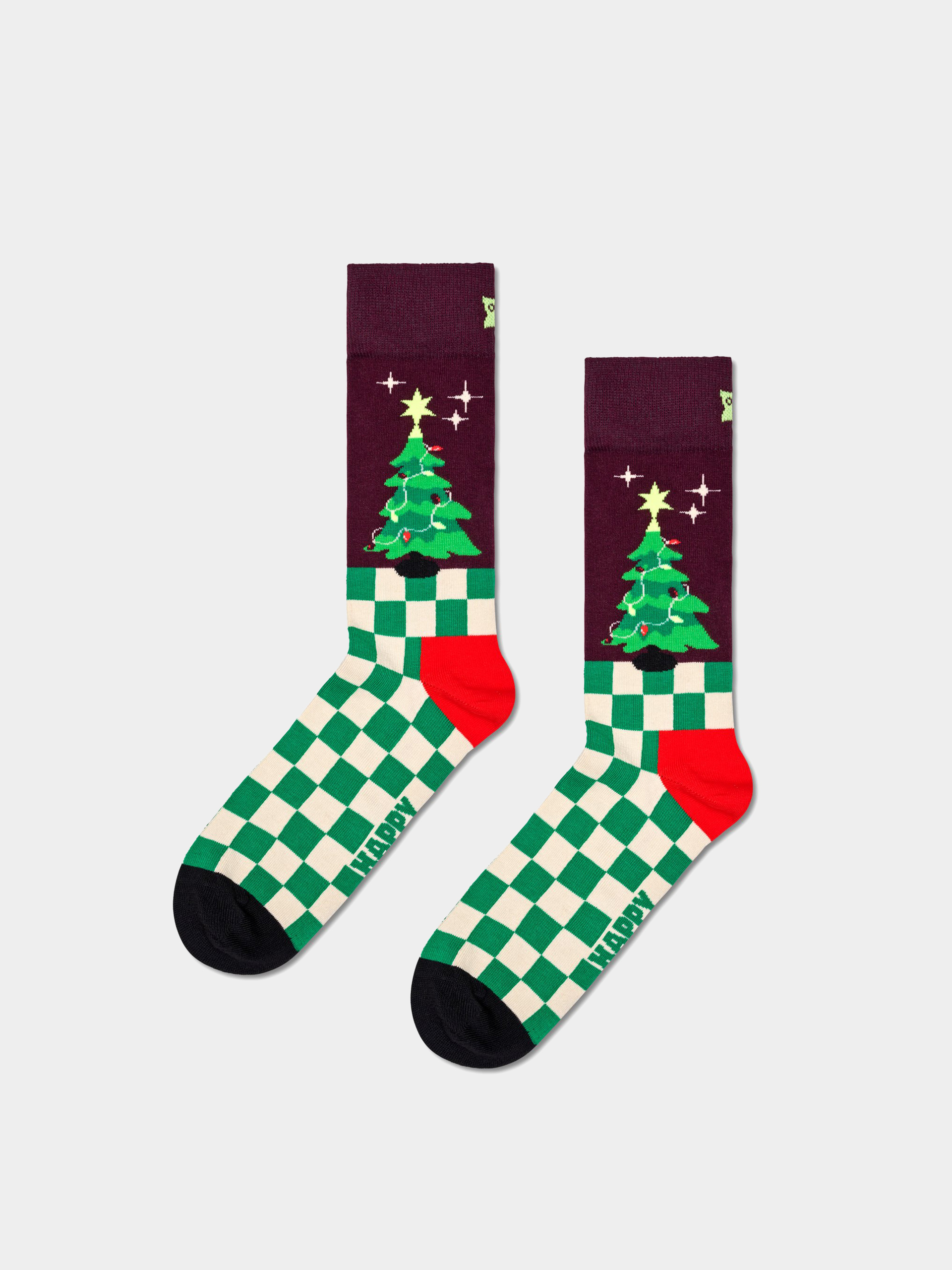 Happy Socks 4 Pack Santa's Workshops Gift Set Zokni (green)
