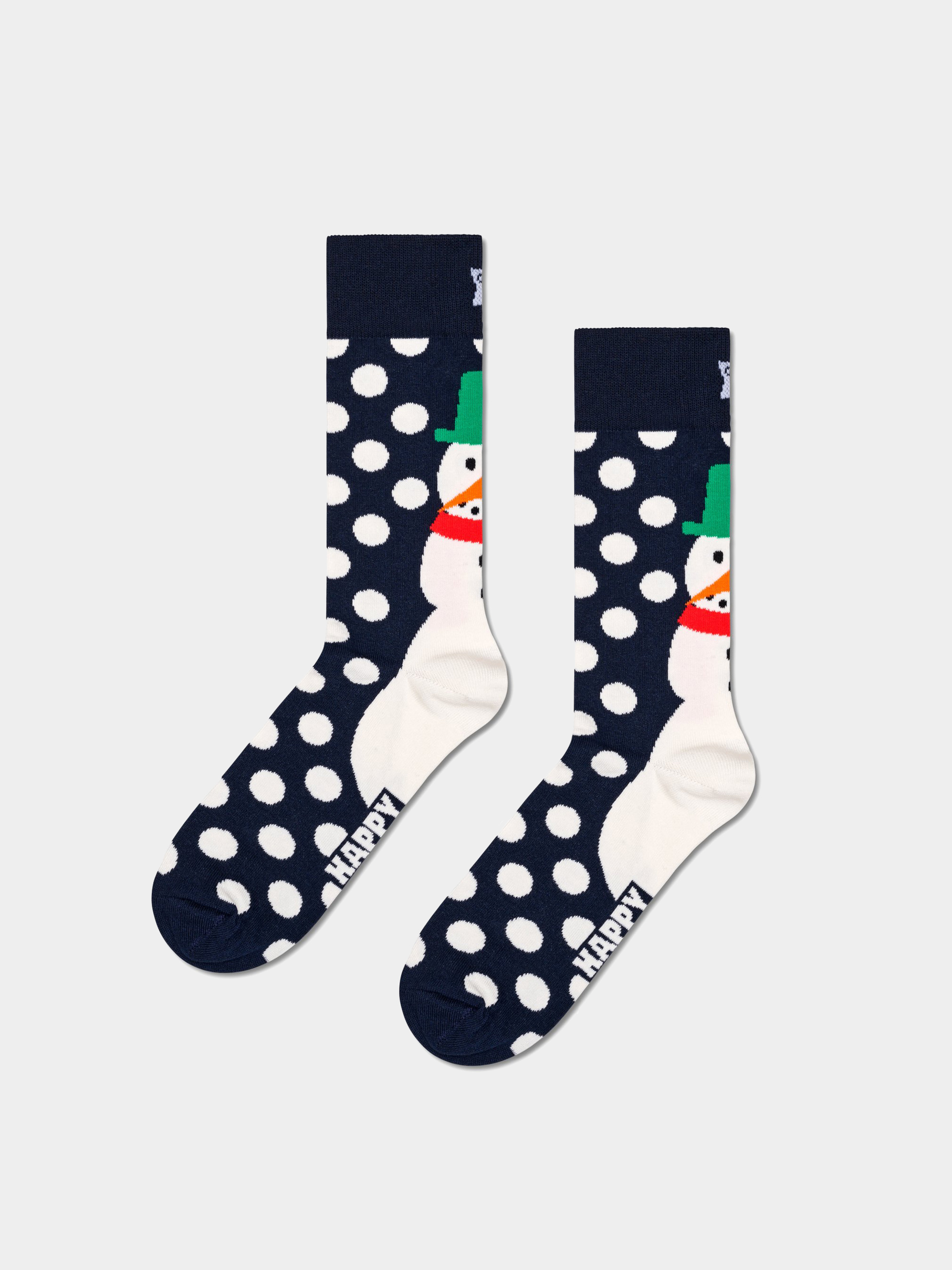 Happy Socks 3 Pack Snowmans Gift Set Zokni (navy)