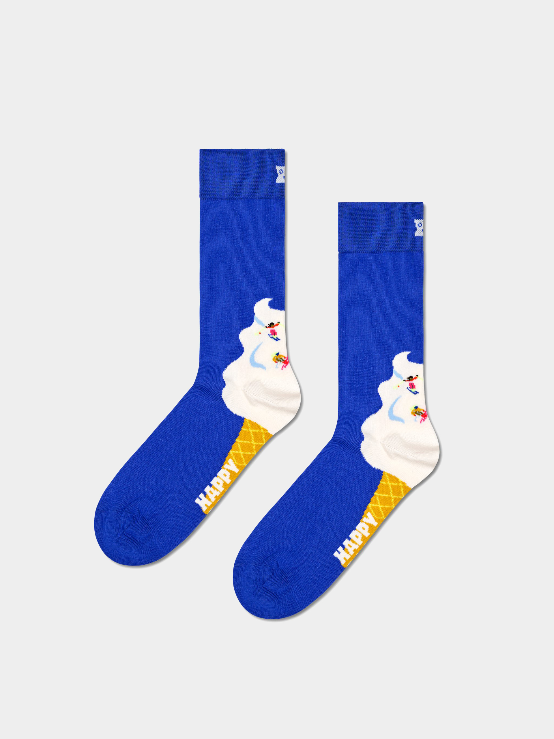 Happy Socks 3 Pack Downhill Skiings Gift Set Zokni (blue)