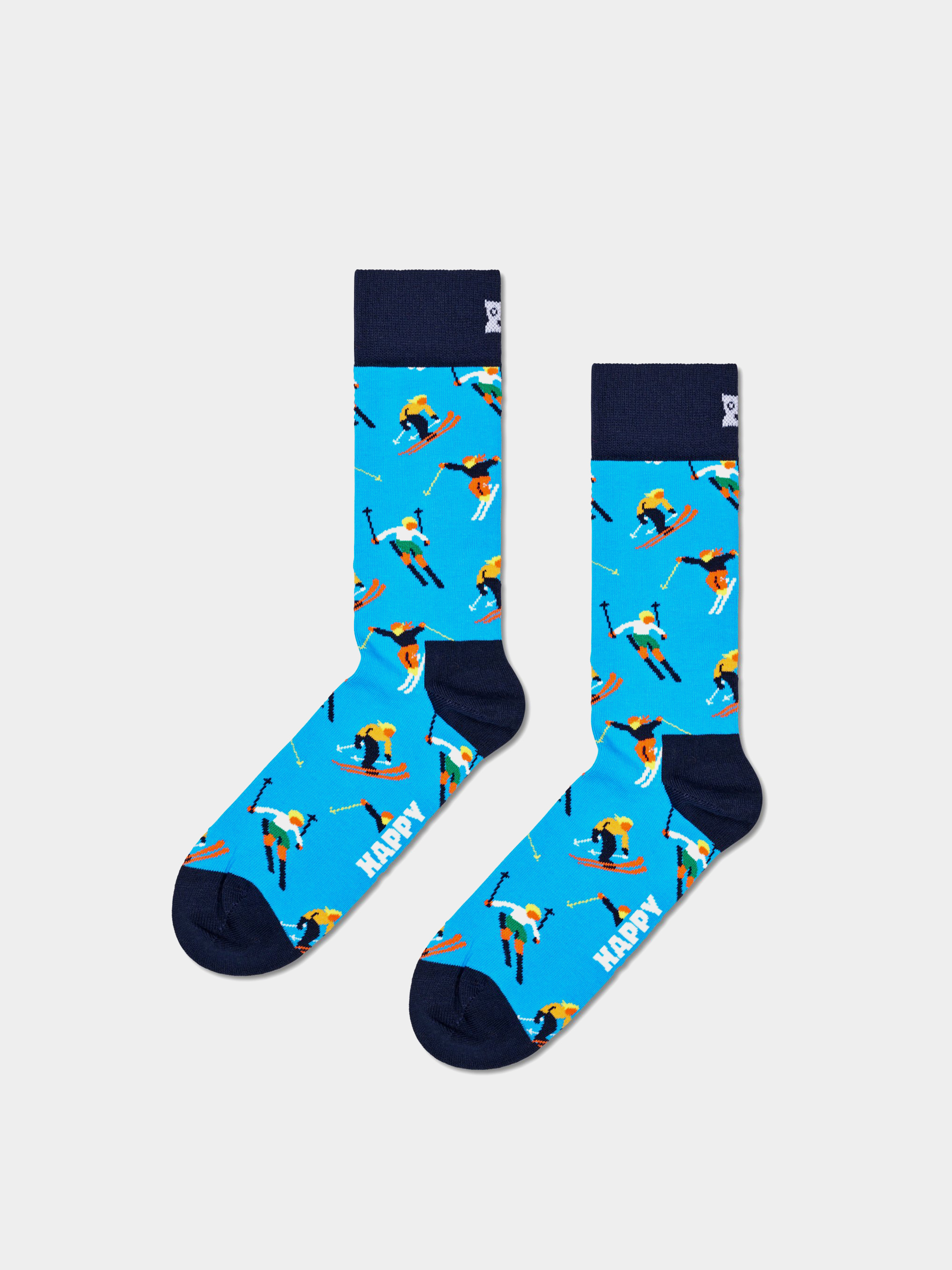 Happy Socks 3 Pack Downhill Skiings Gift Set Zokni (blue)
