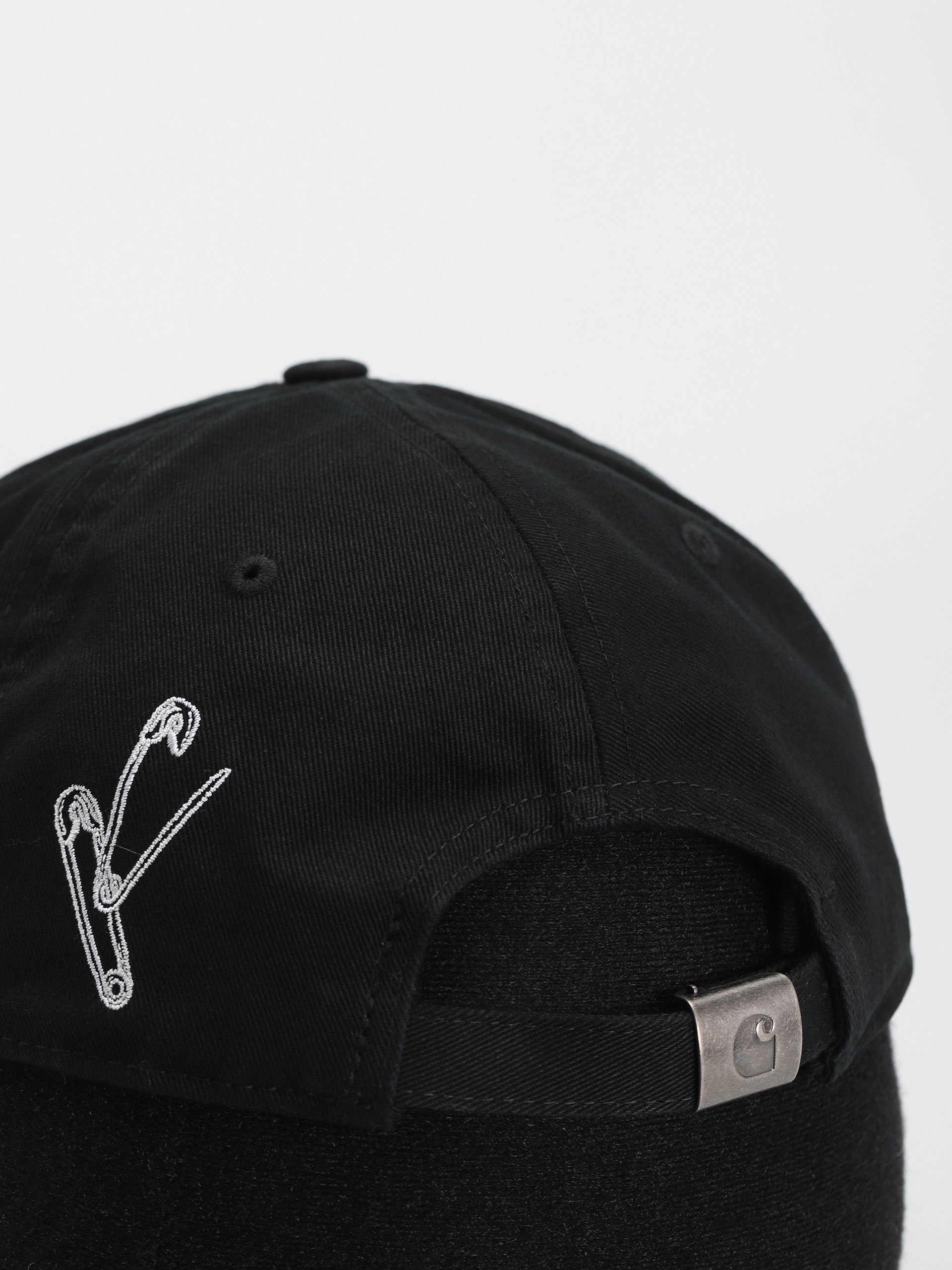 Carhartt WIP Safety Pin Baseball sapka (black/white)