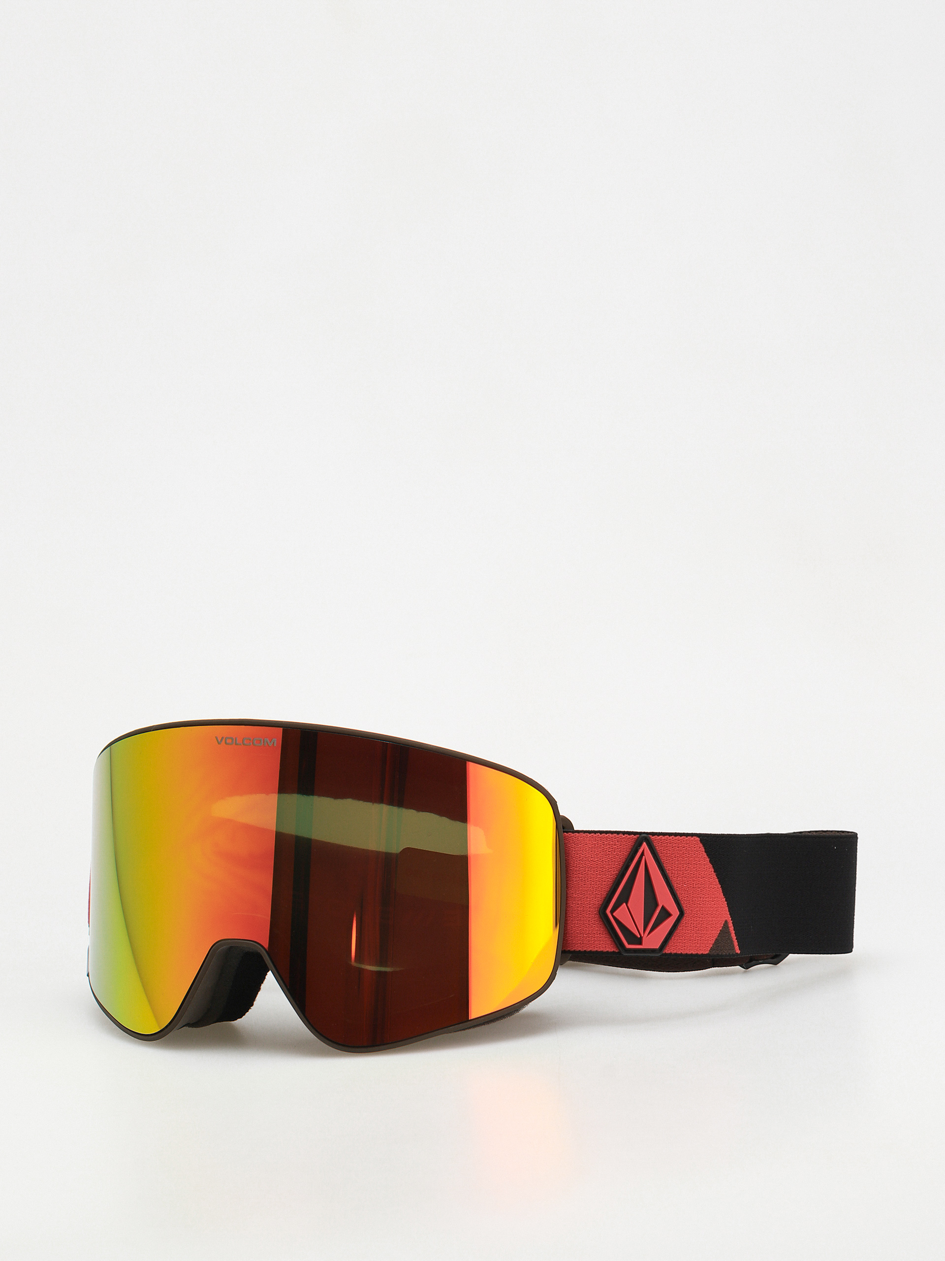 Volcom Odyssey Snowboard szemüveg (orange/brown/red chrome+bl yellow)