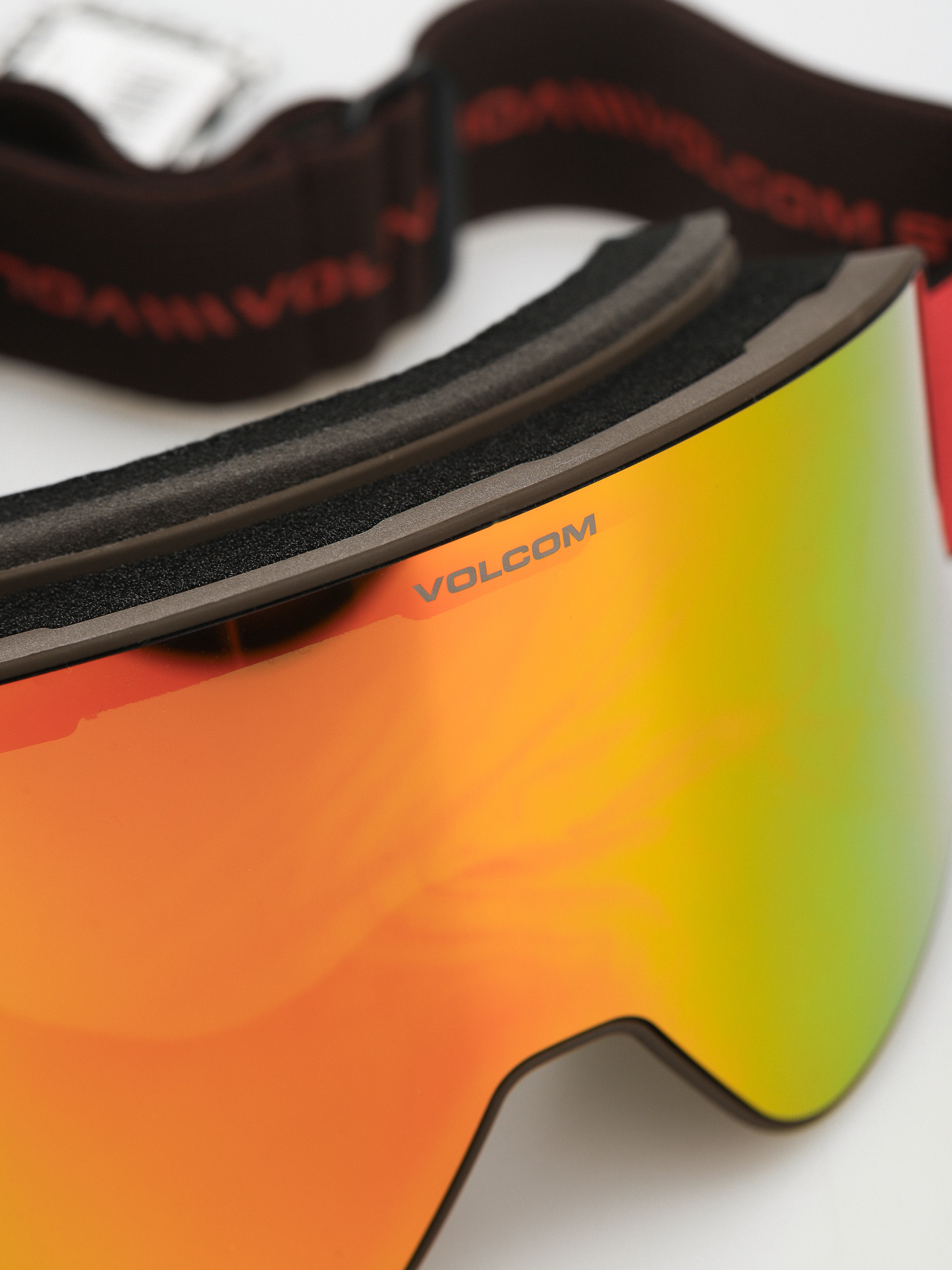 Volcom Odyssey Snowboard szemüveg (orange/brown/red chrome+bl yellow)