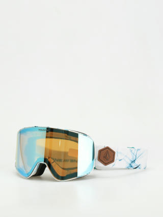 Volcom Odyssey Snowboard szemüveg (white ice/ice chrome+bl dark grey)