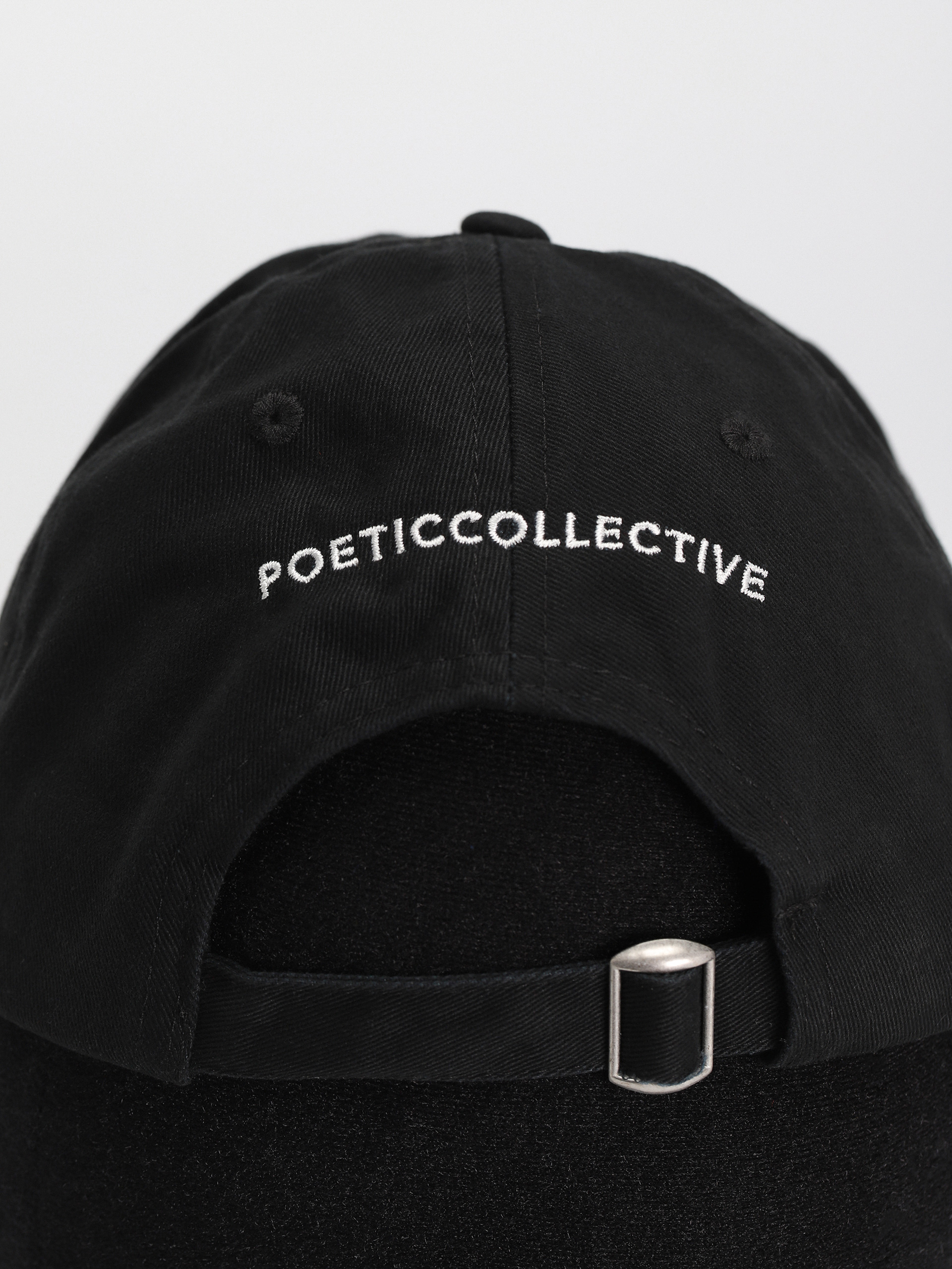 Poetic Collective Classic Baseball sapka (black/white)
