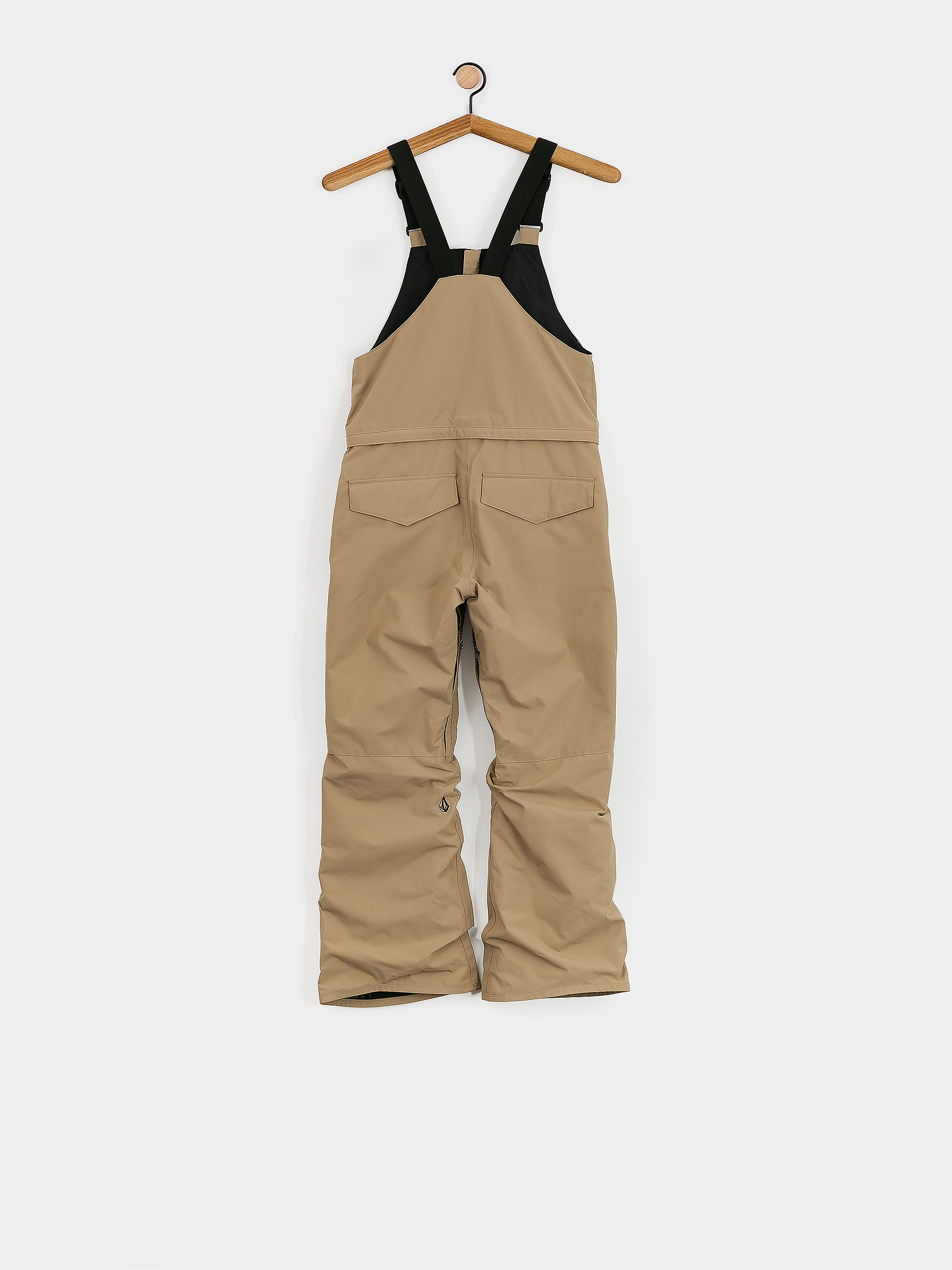 Volcom Barkley Ins Bib Overall JR Snowboard nadrág (dark khaki)