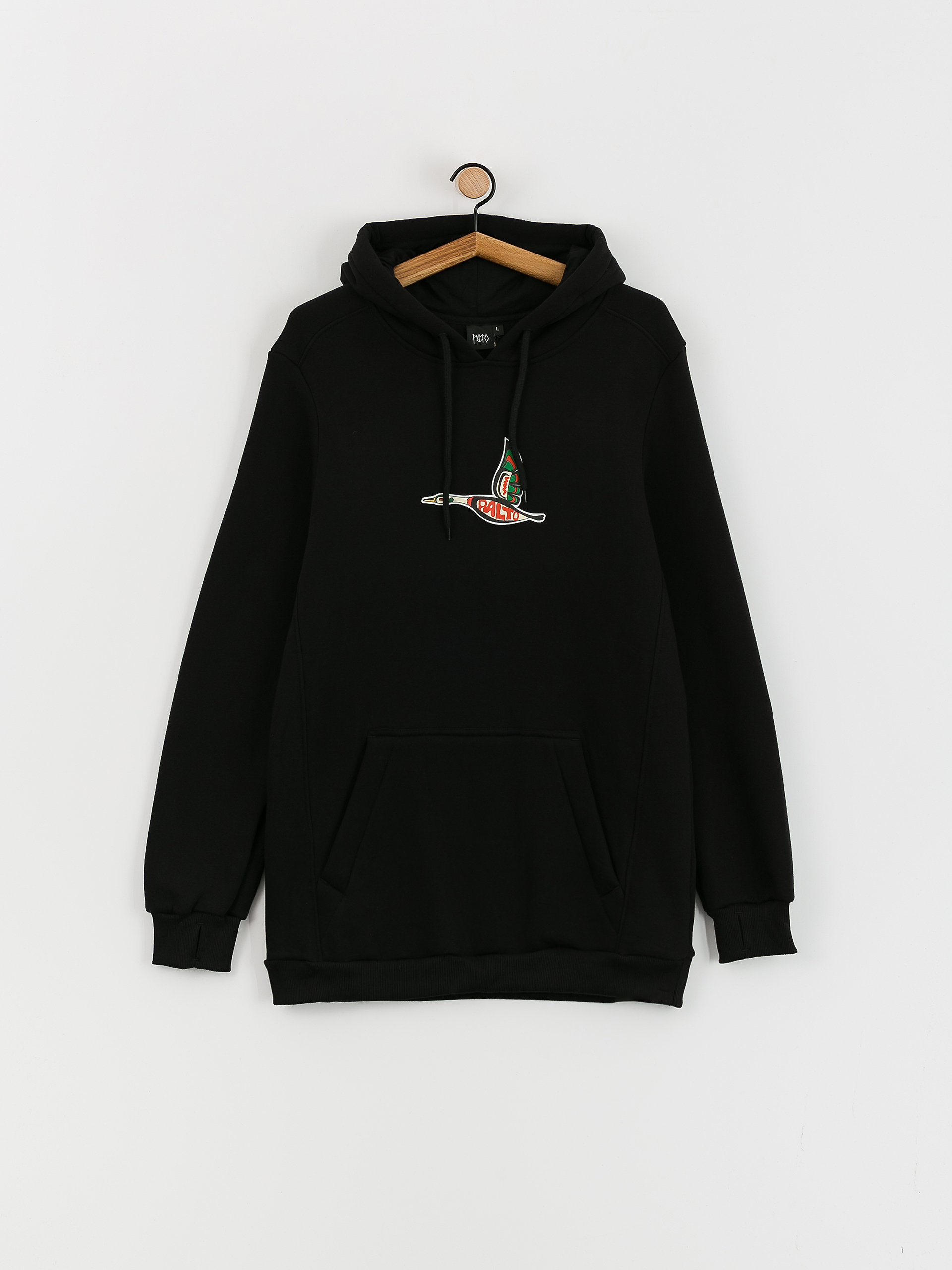 Férfi Palto Birds Goose HD Thermo pulóver (black)