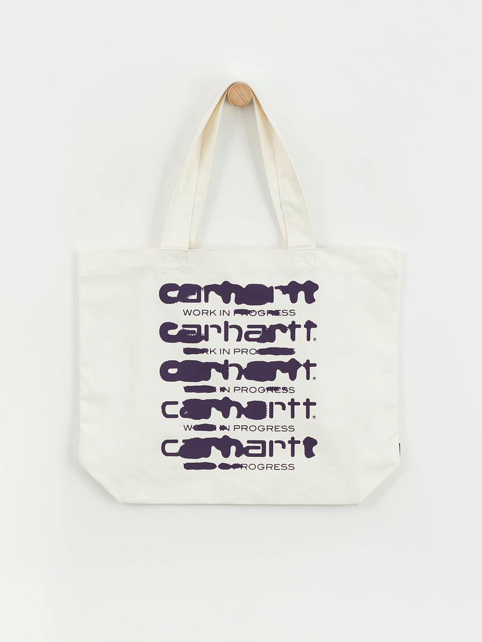 Carhartt WIP Canvas Graphic Tote Táska (ink bleed print/wax/tyrian)