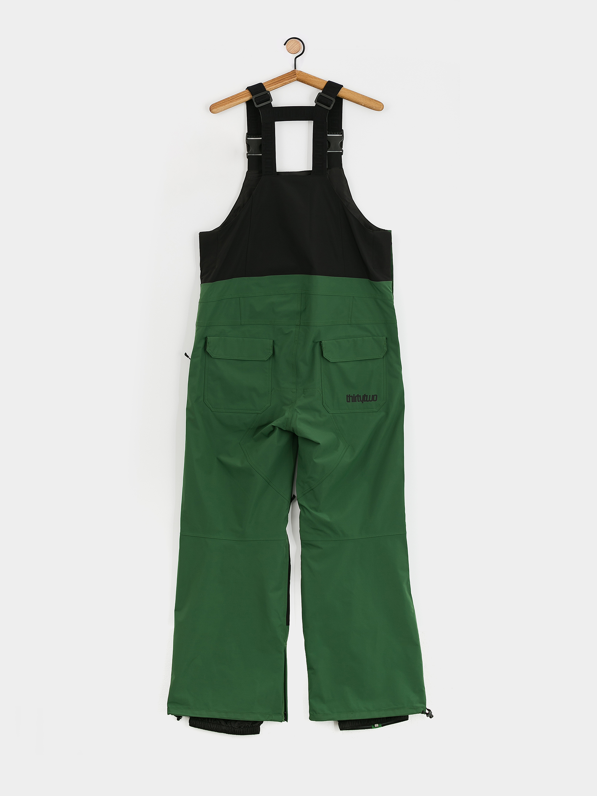 Férfi ThirtyTwo Basement Bib Snowboard nadrág (green)