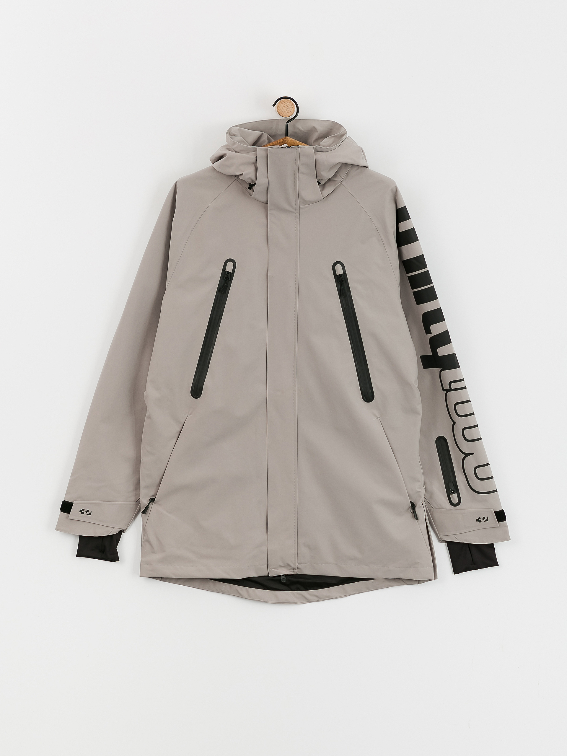 Férfi ThirtyTwo Deep Creek Parka Snowboard dzseki (grey/black)