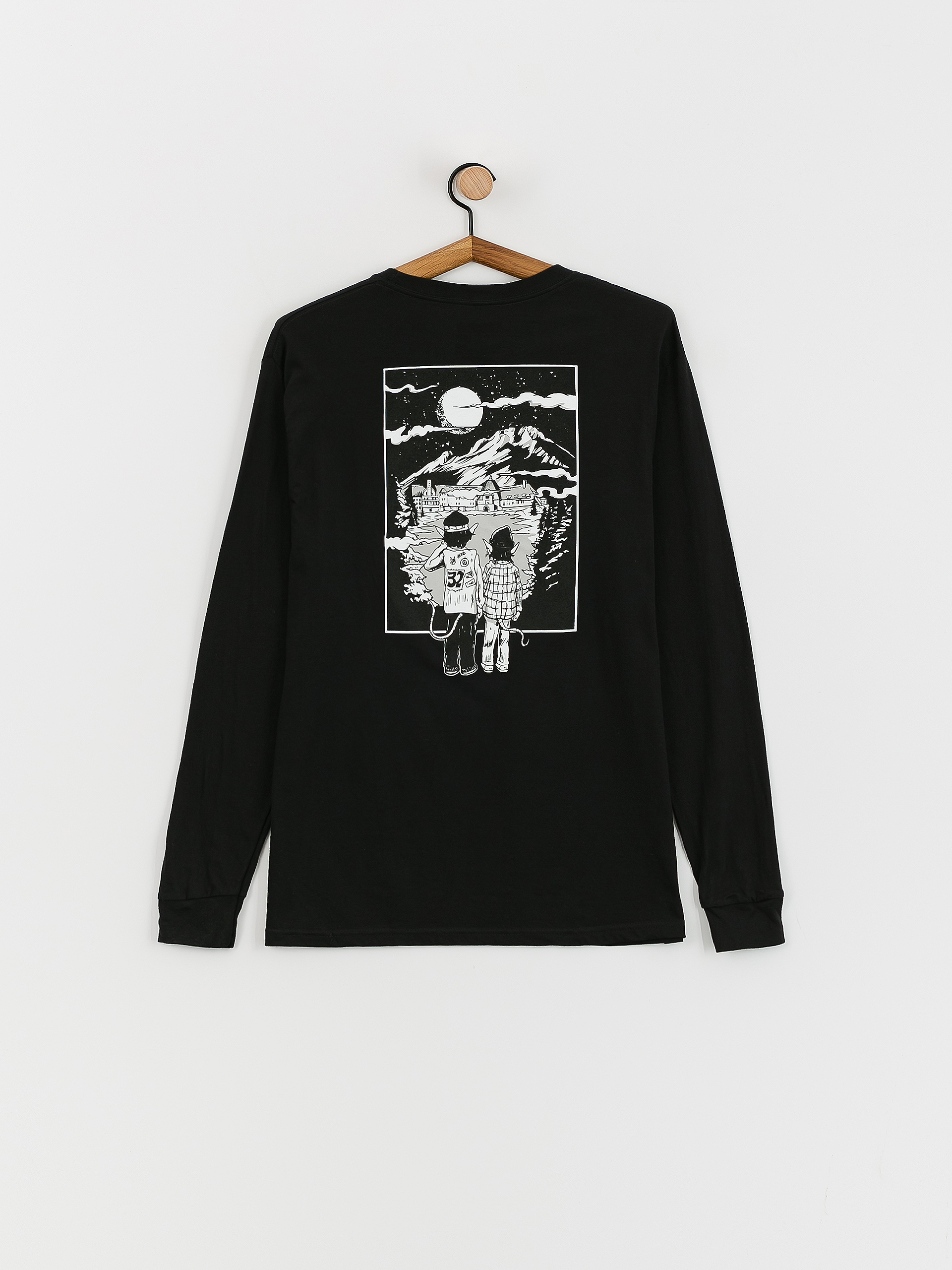 ThirtyTwo Hood Rats Hosszú ujjú felső (black)