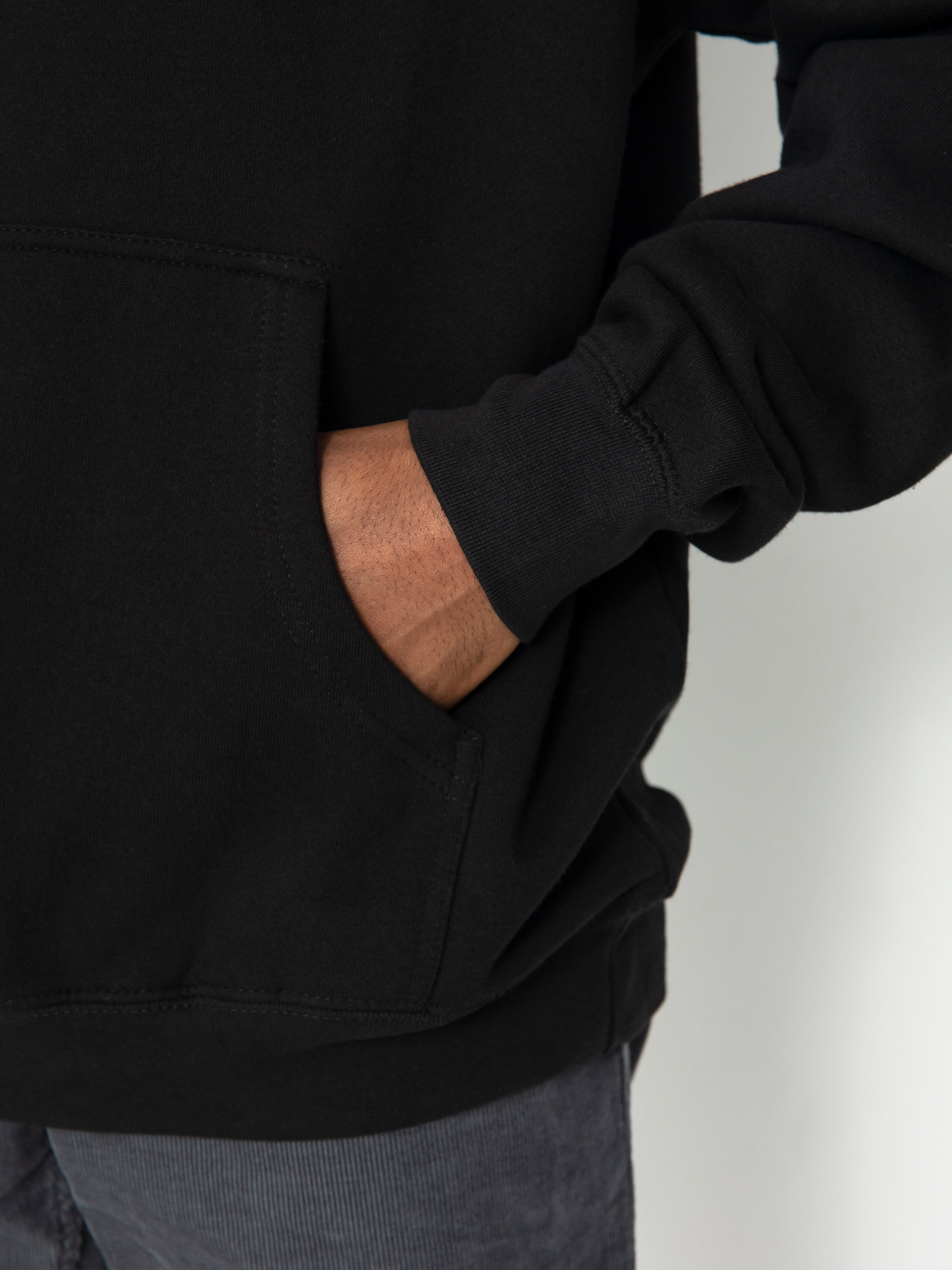 Santa Cruz X Thrasher Screaming Logo HD Kapucnis pulóver (black)