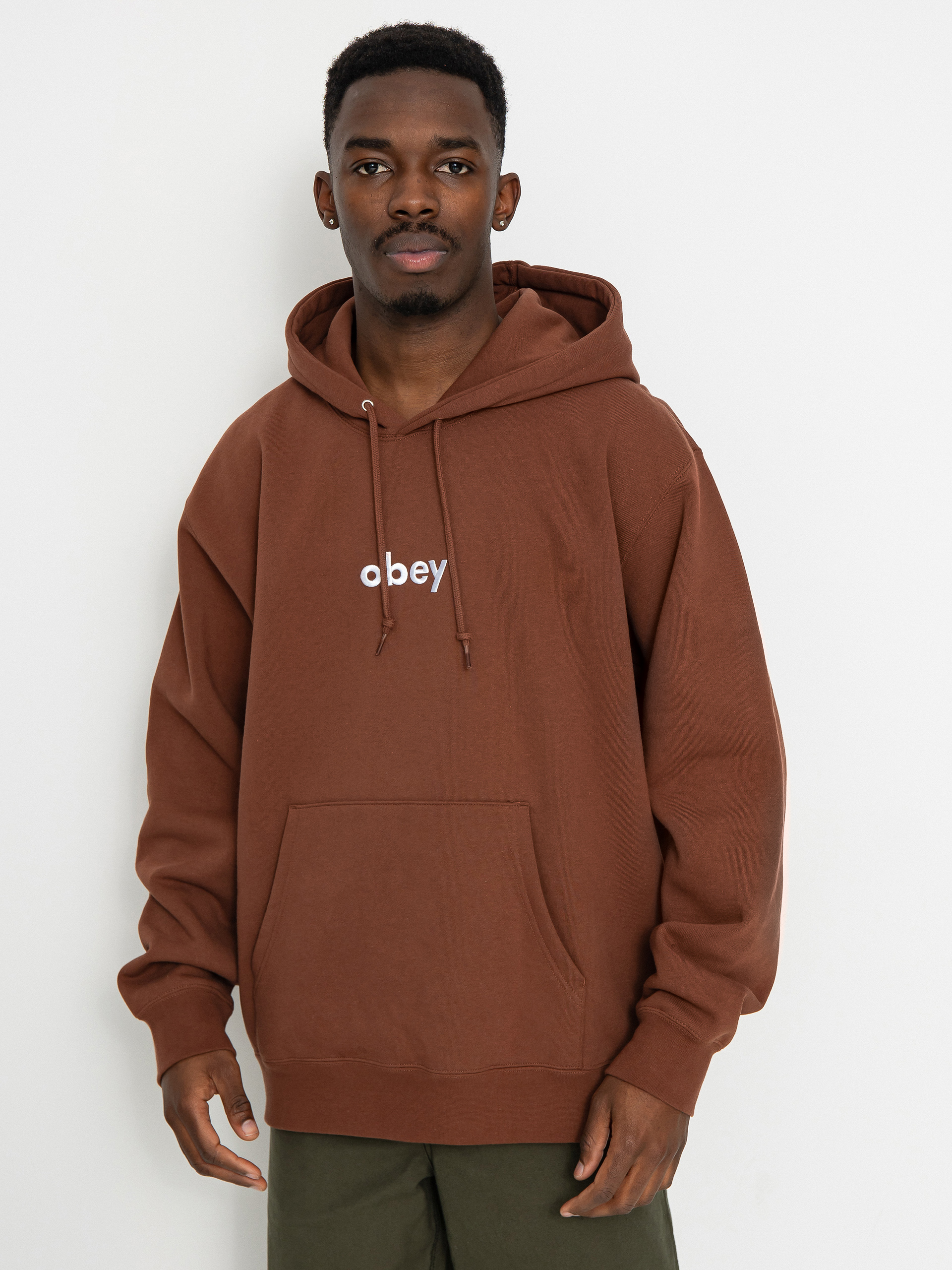 Tan deals obey hoodie