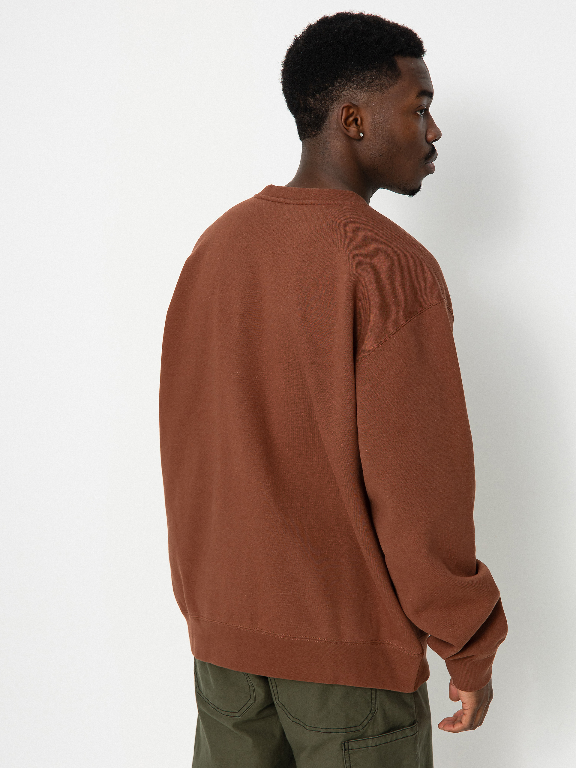 OBEY Lowercase Pulóver (sepia)