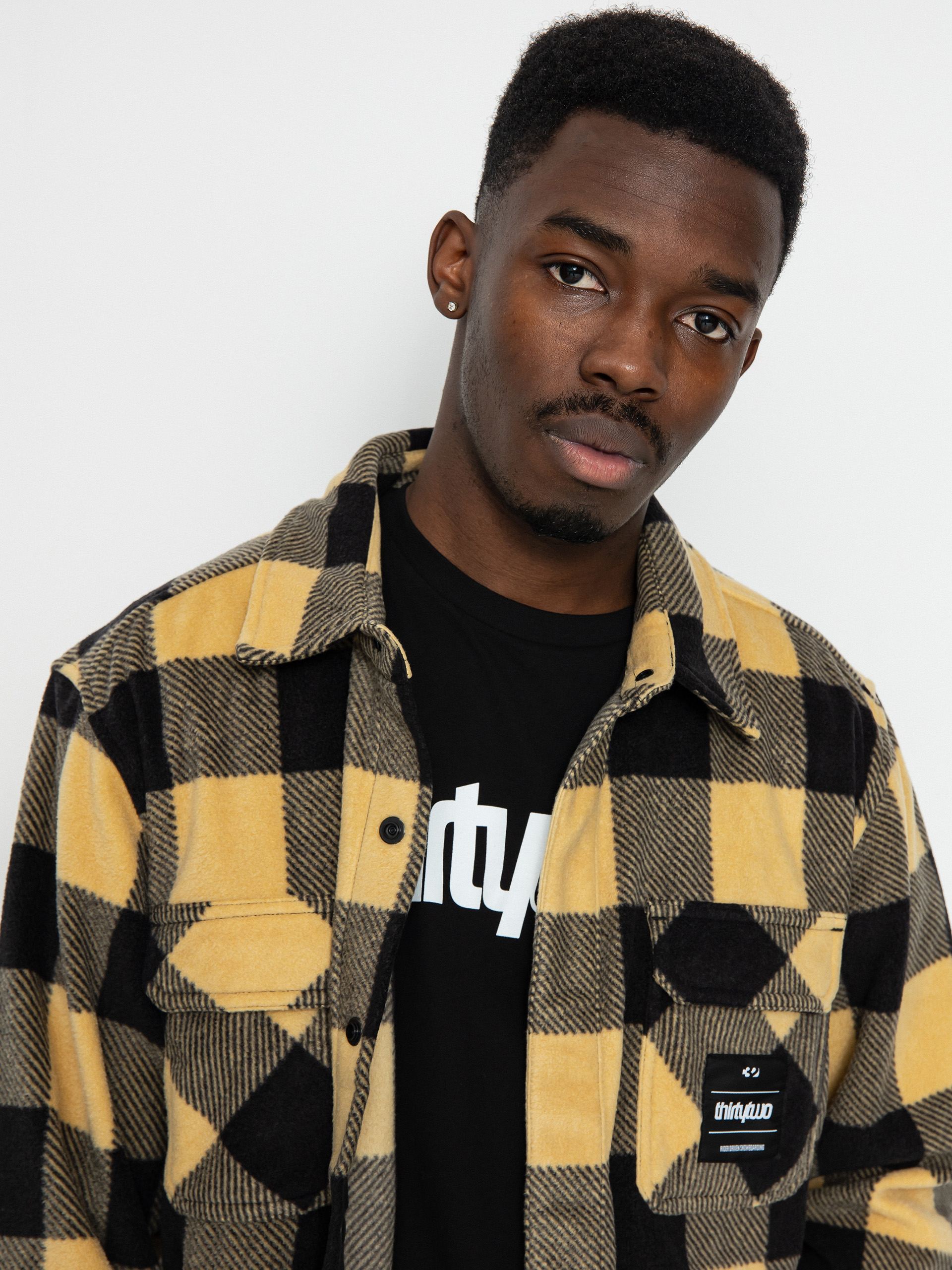 ThirtyTwo Rest Stop Shirt Ing (black/tan)