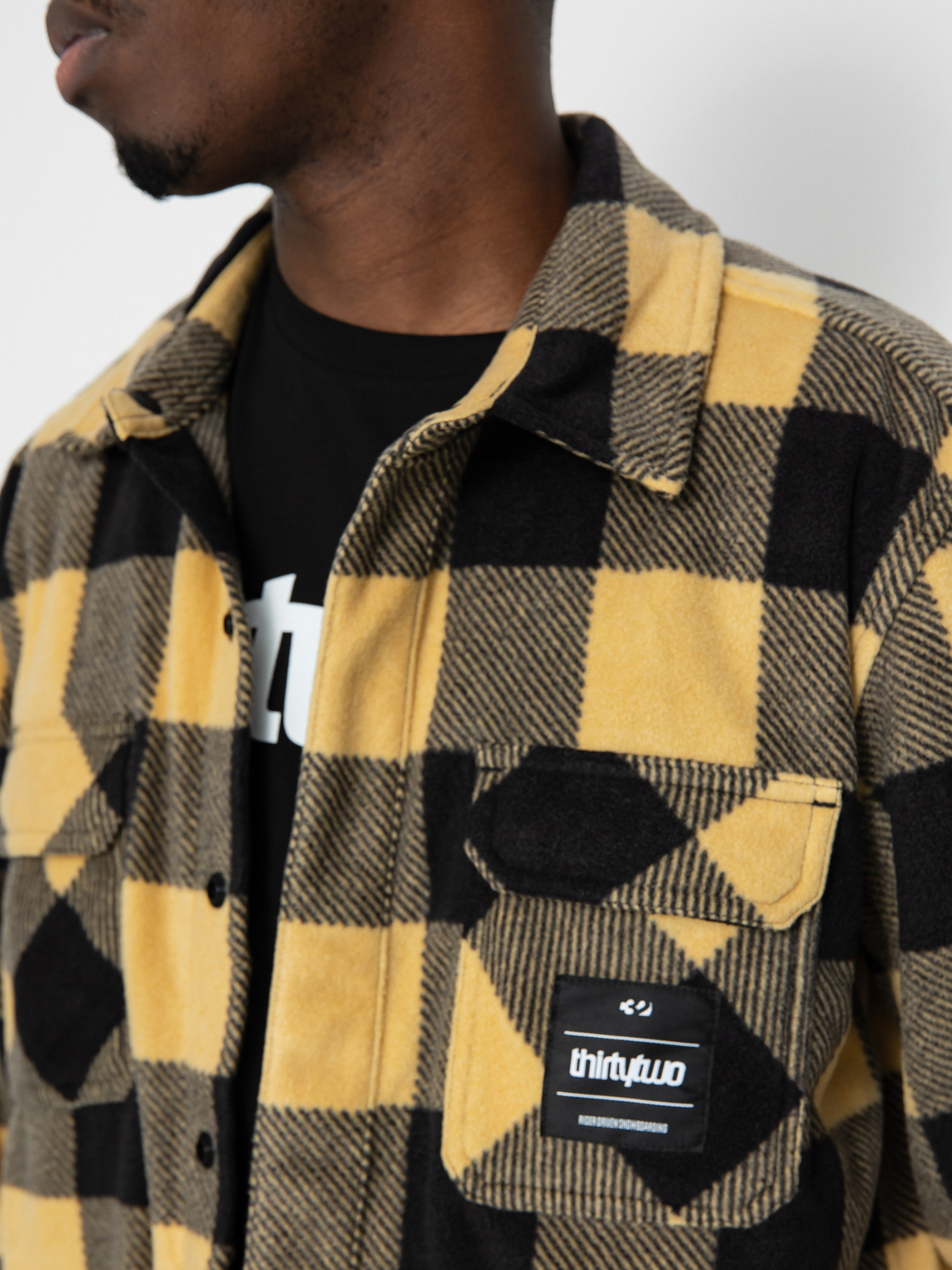 ThirtyTwo Rest Stop Shirt Ing (black/tan)