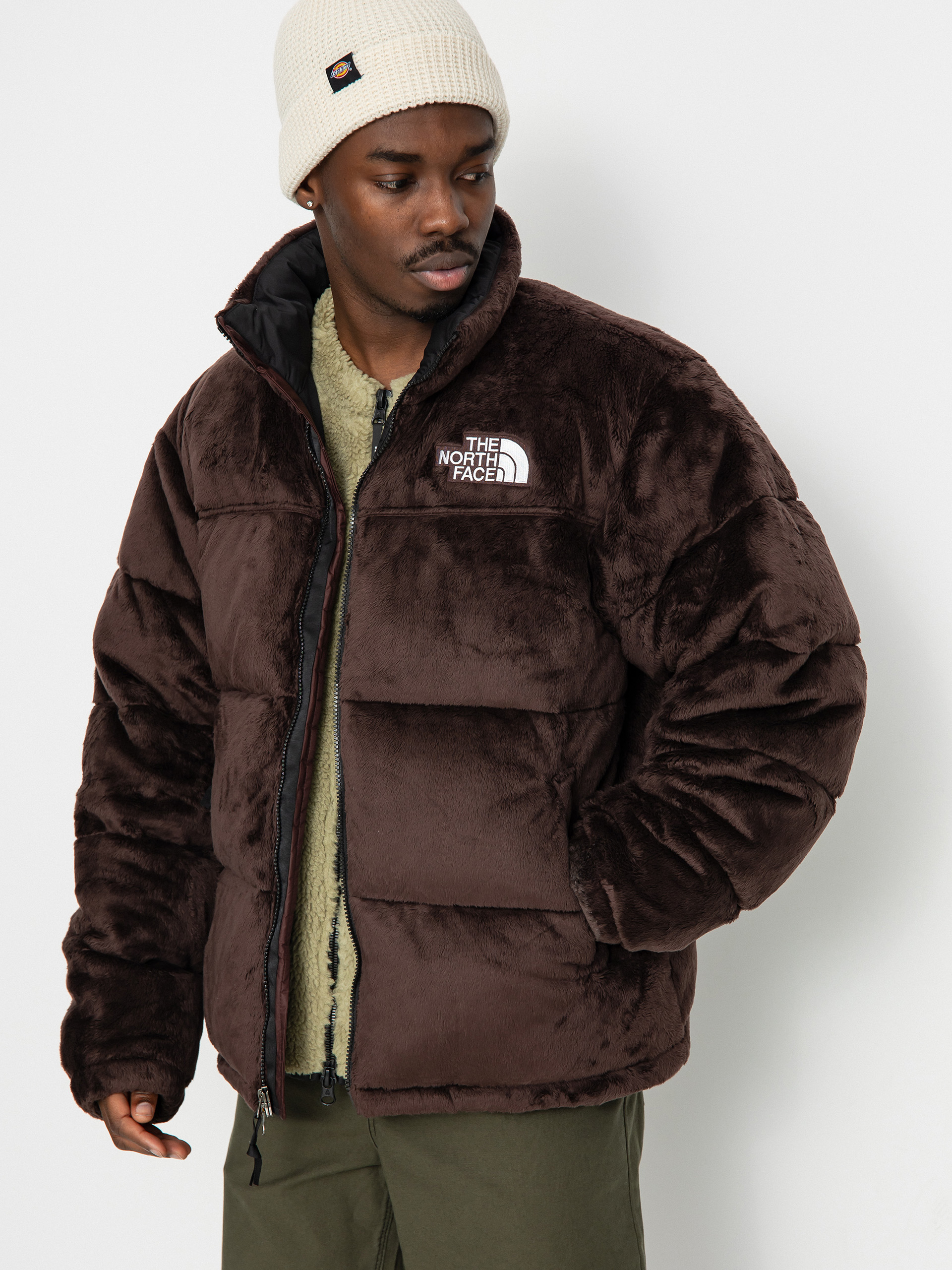 The North Face Versa Velour Nuptse Dzseki (coal brown)