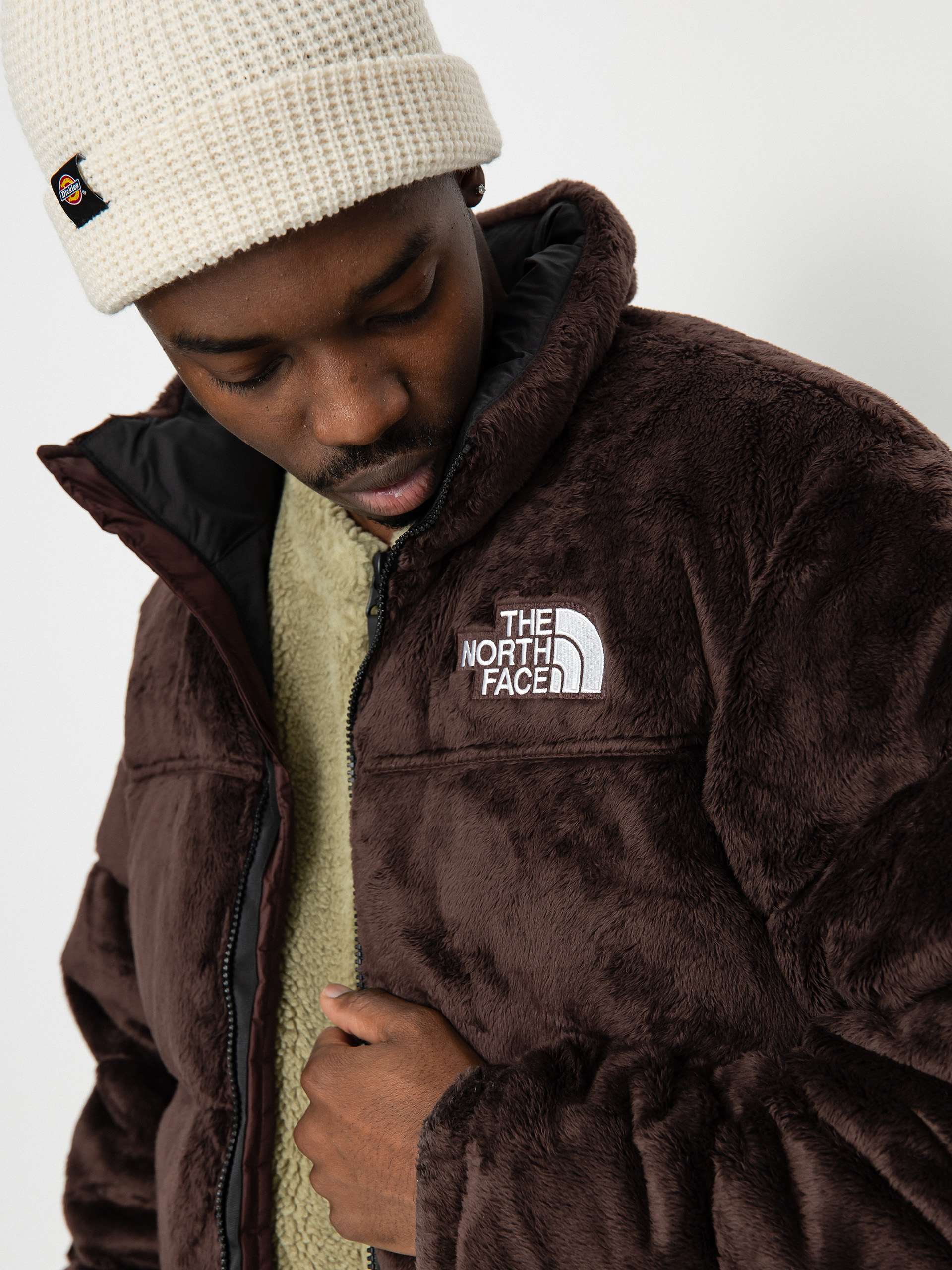 The North Face Versa Velour Nuptse Dzseki (coal brown)