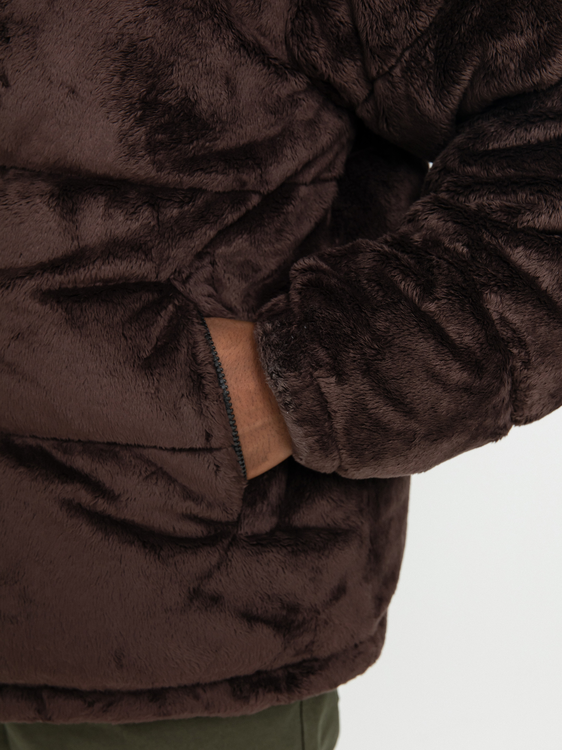 The North Face Versa Velour Nuptse Dzseki (coal brown)