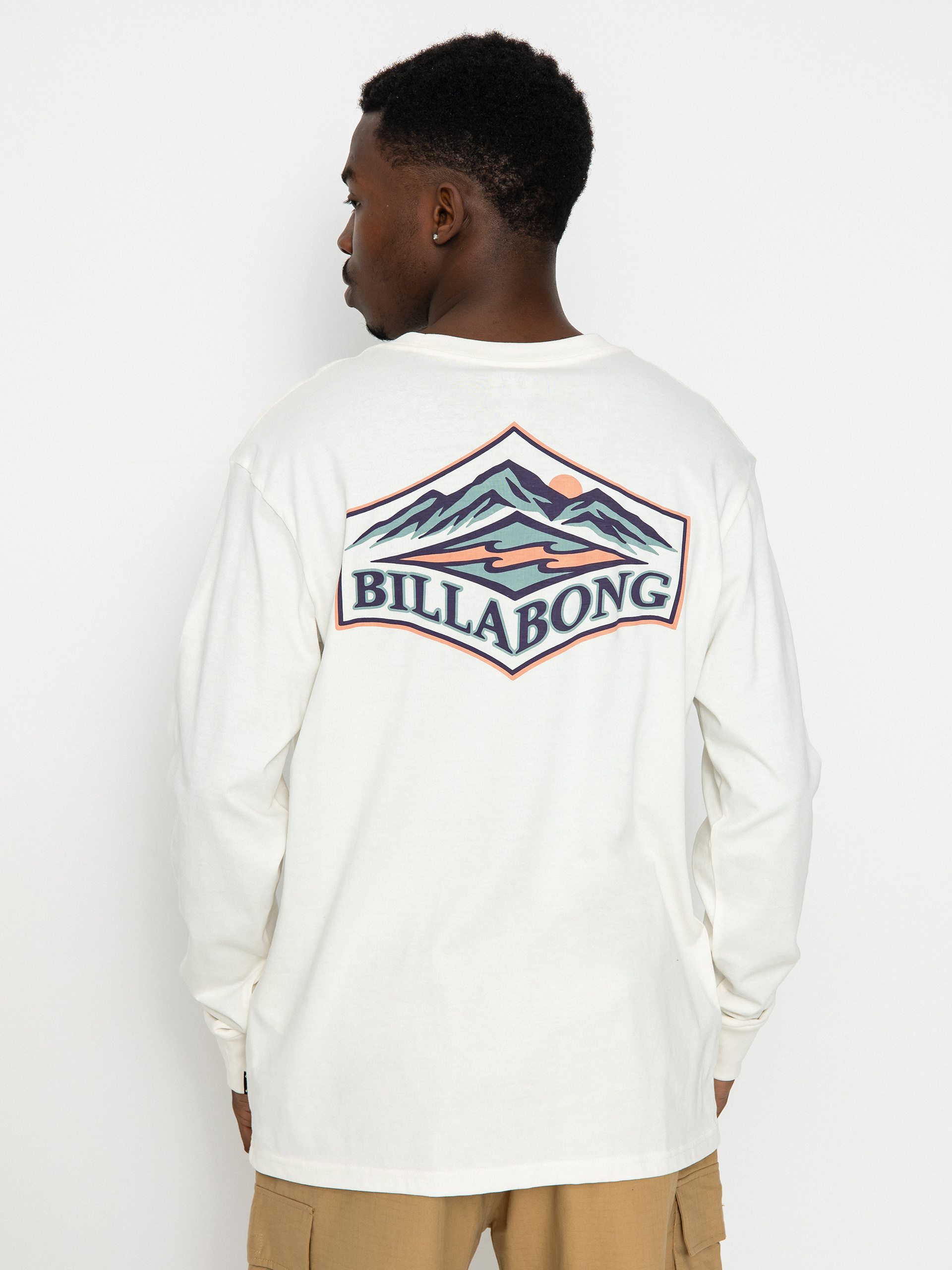 Billabong Summit Hosszú ujjú felső (off white)