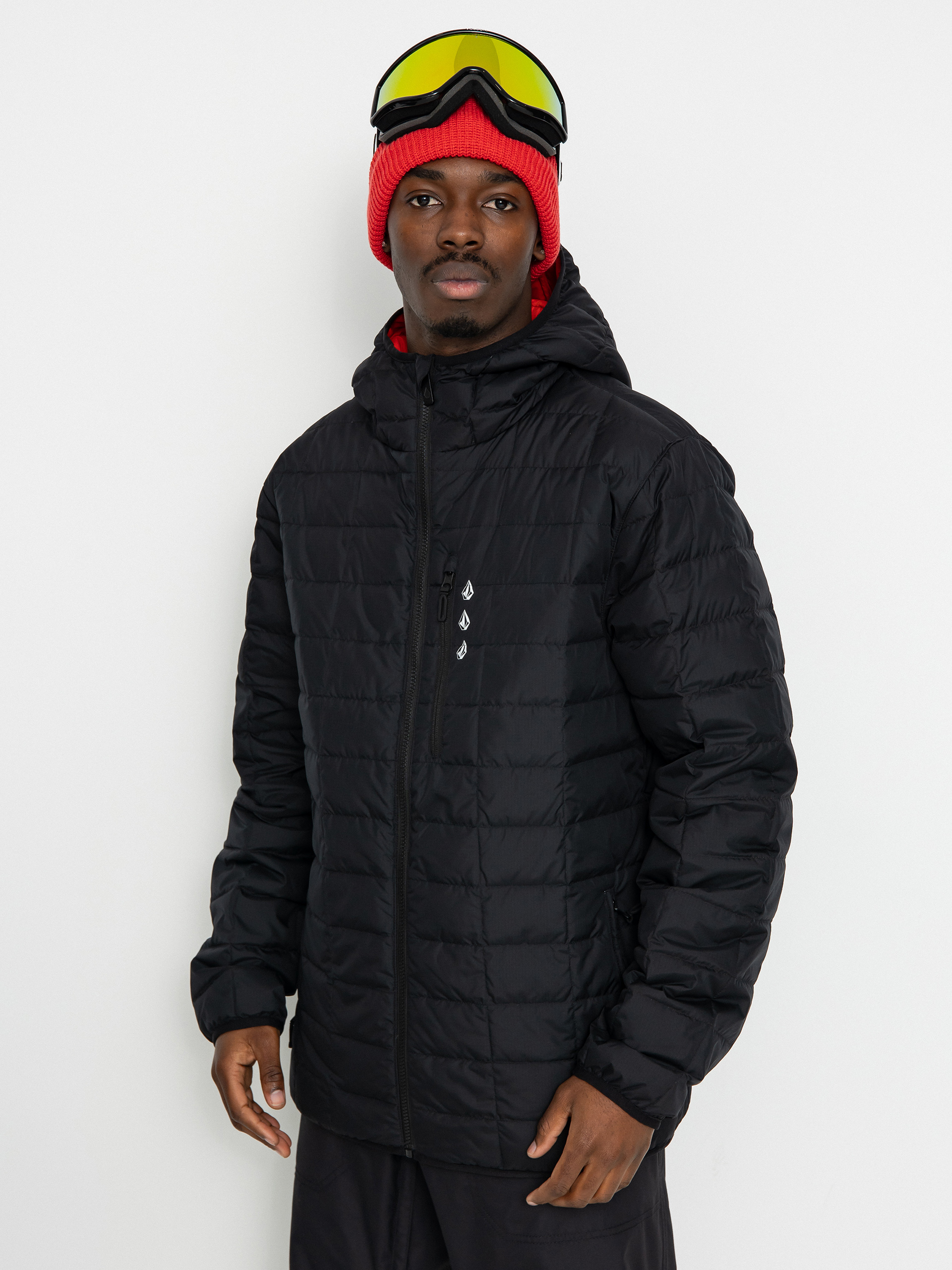 Férfi Volcom Puff Puff Give Snowboard dzseki (black)