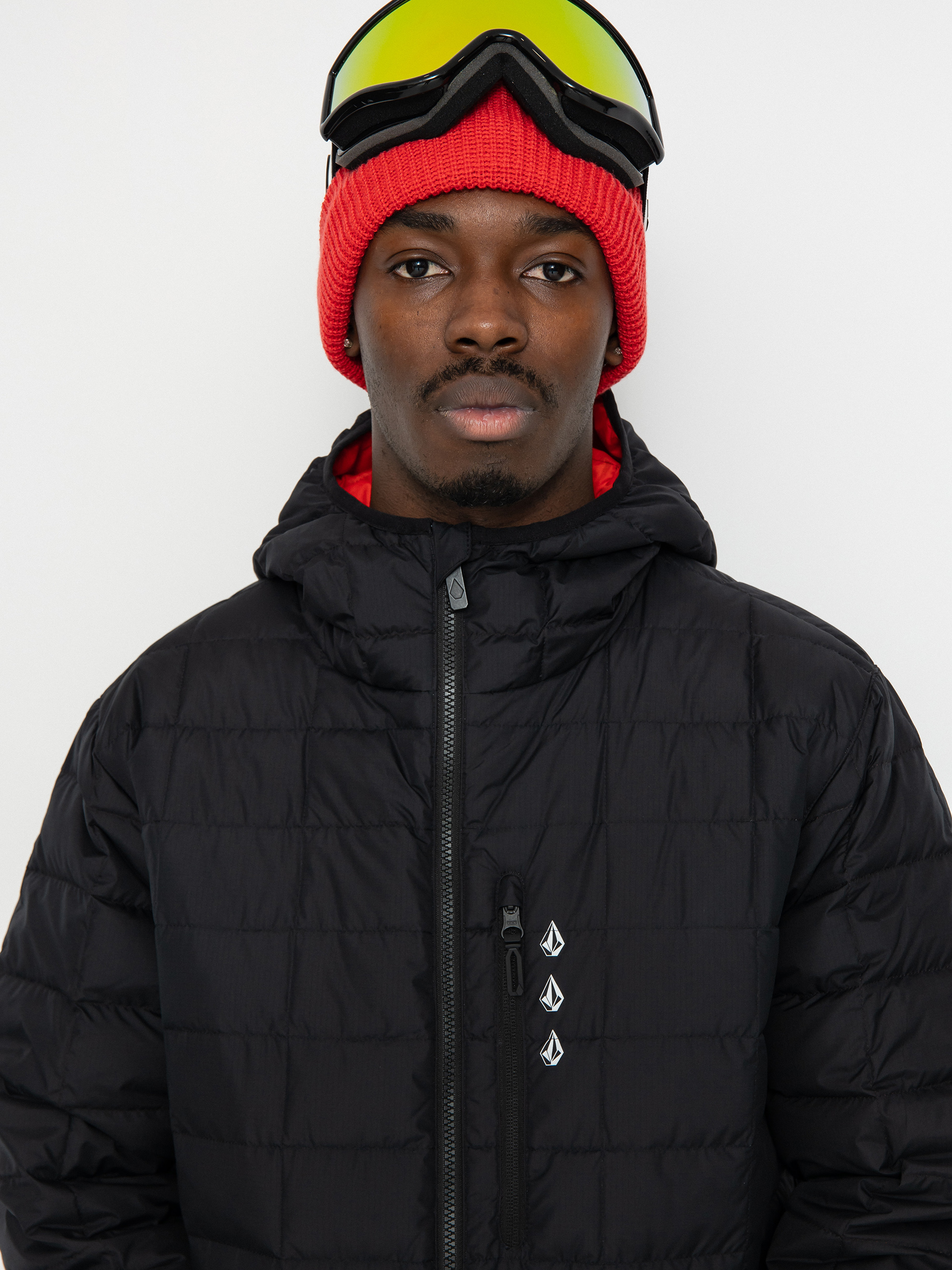 Férfi Volcom Puff Puff Give Snowboard dzseki (black)