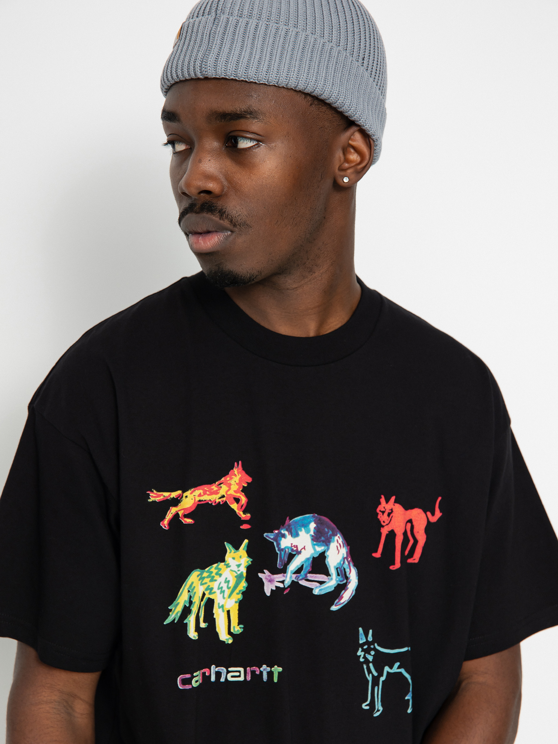 Carhartt WIP Ollie Mac Huskies Póló (black)